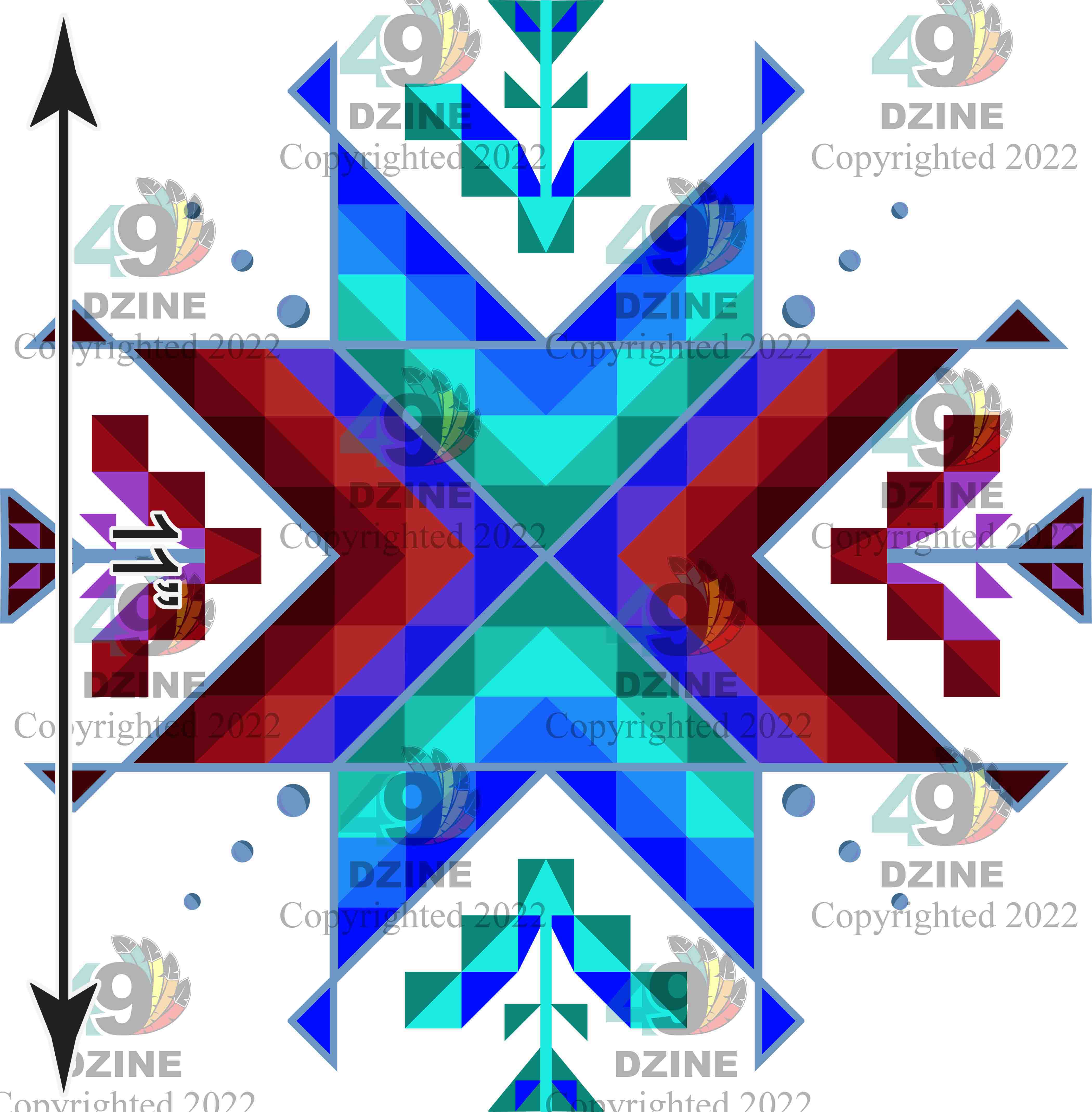 Heat Transfer Applique 11 inch