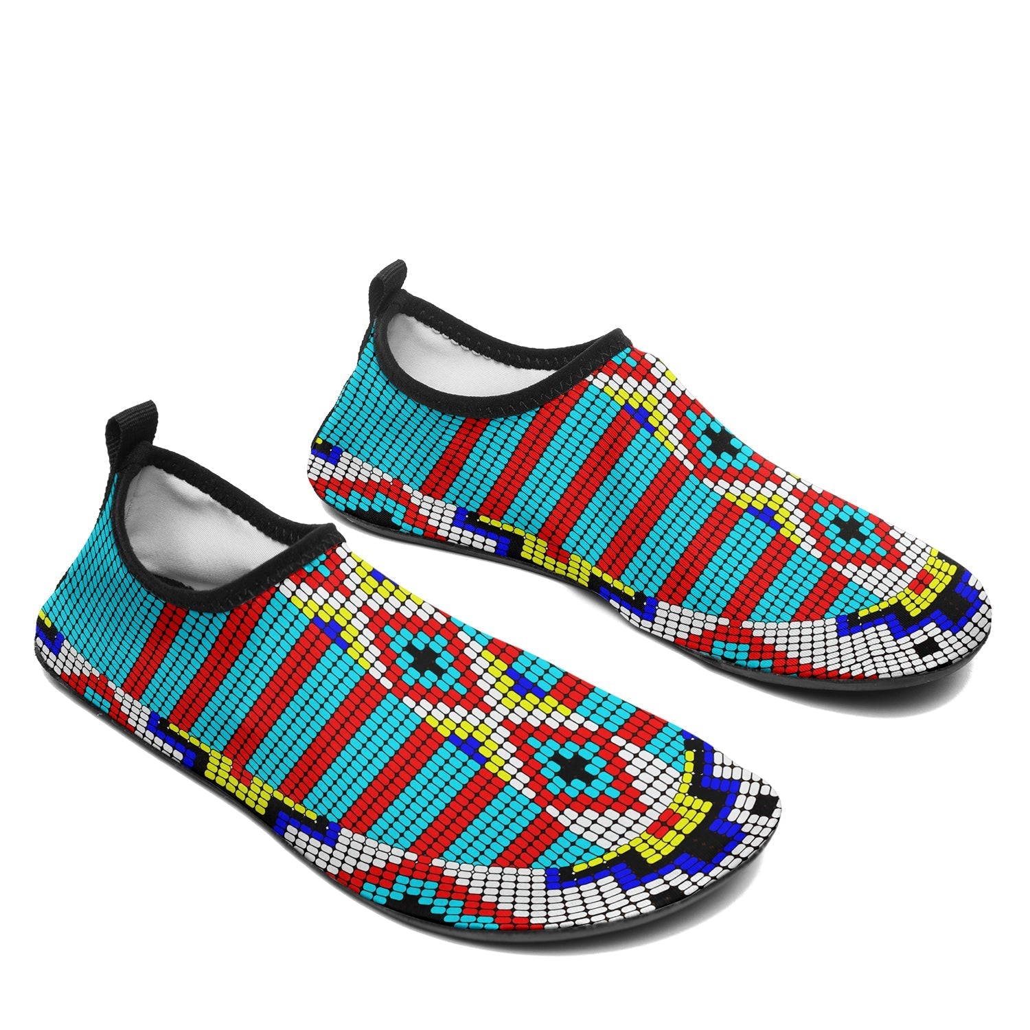 Kids Traditional Powwow 09 Sockamoccs Slip On Shoes