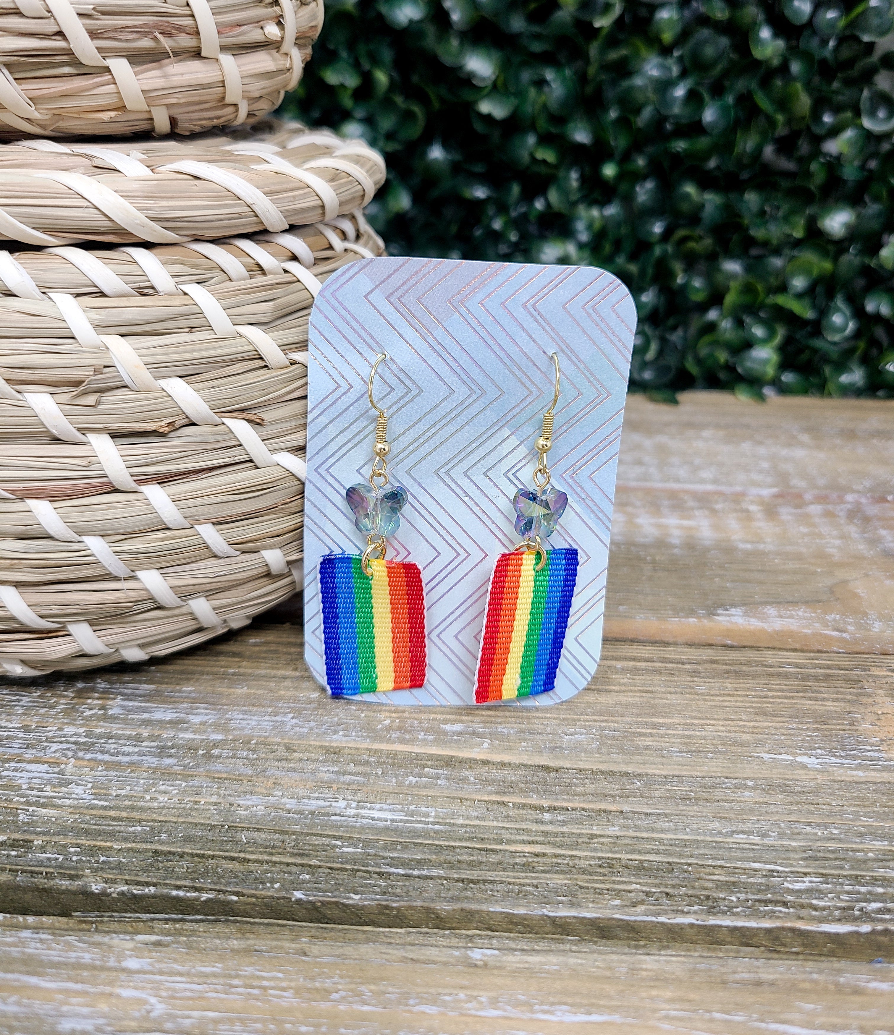 Geraldine Bekkattla Pride Ribbon Earrings