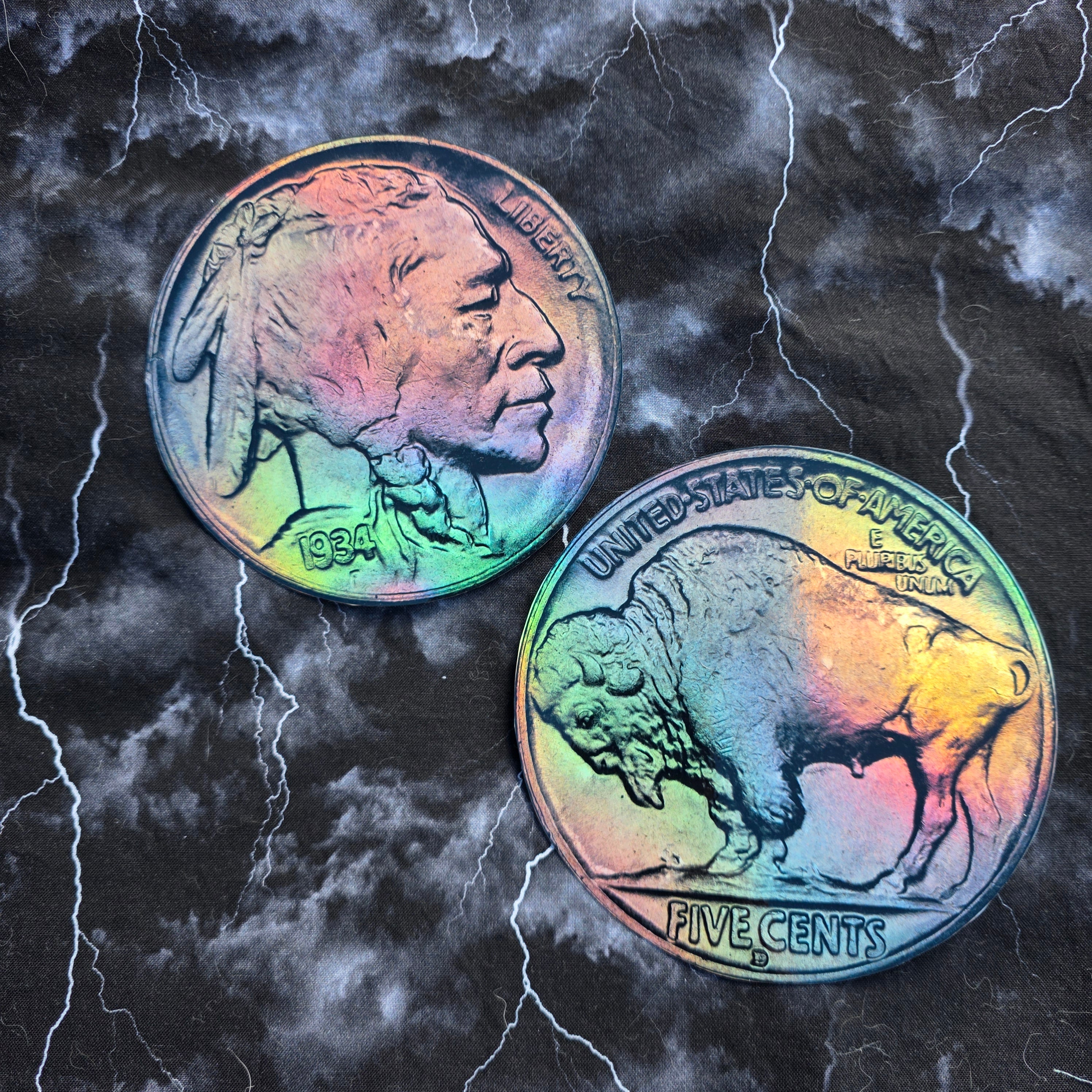 Arc of Spark Novelties Coin Stickers