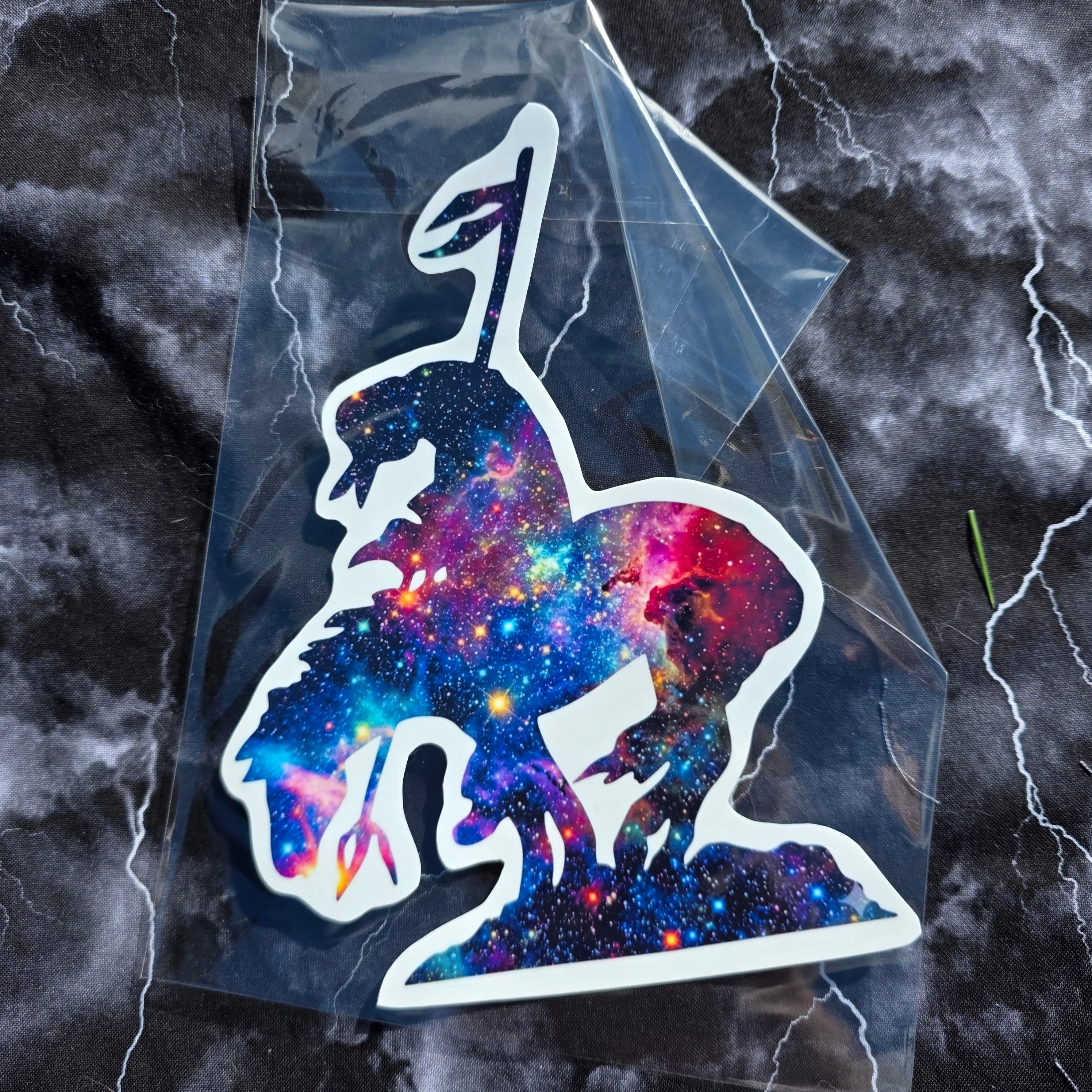 Arc of Spark Novelties Man on Horse Stickers
