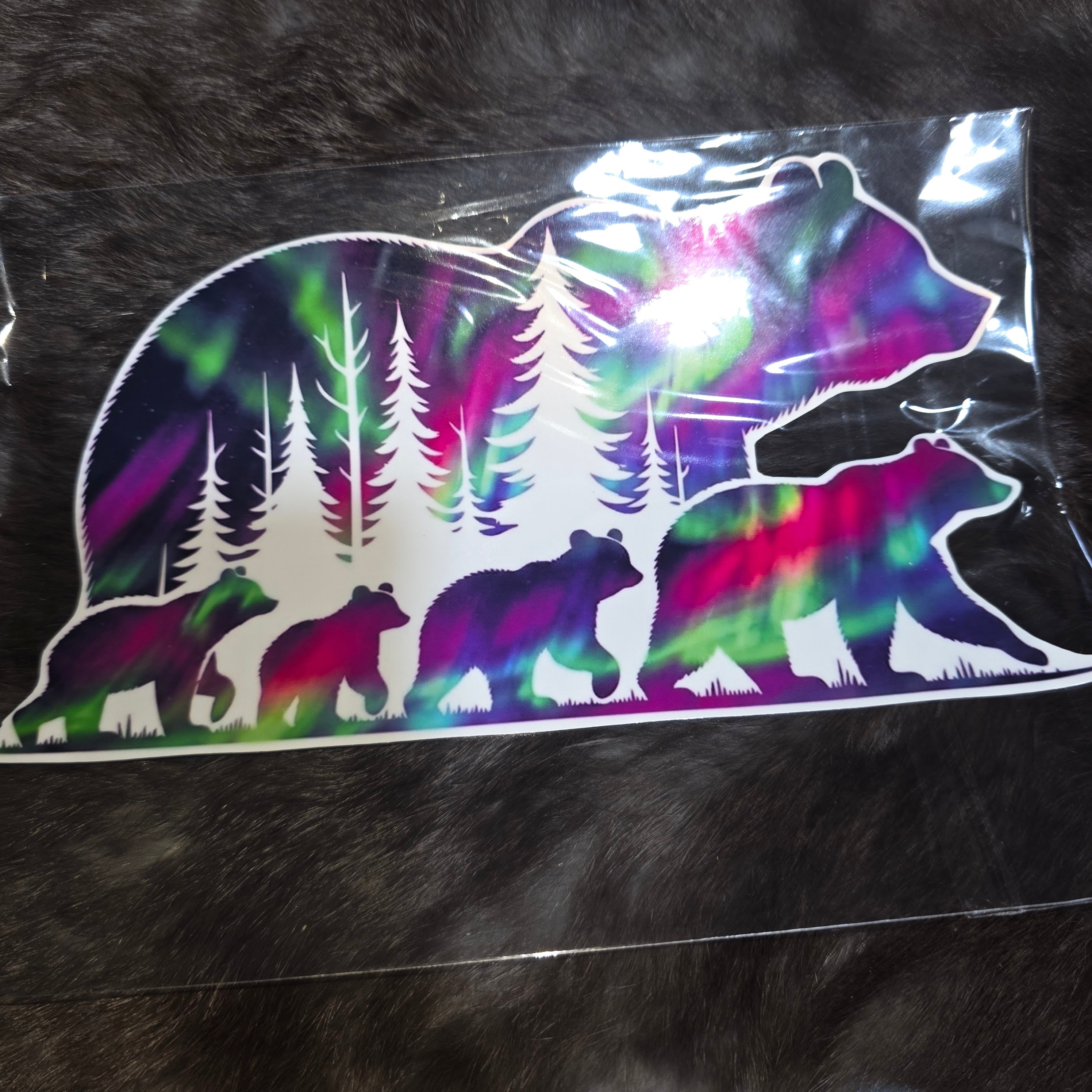 Arc of Spark Novelties Bear Family Stickers
