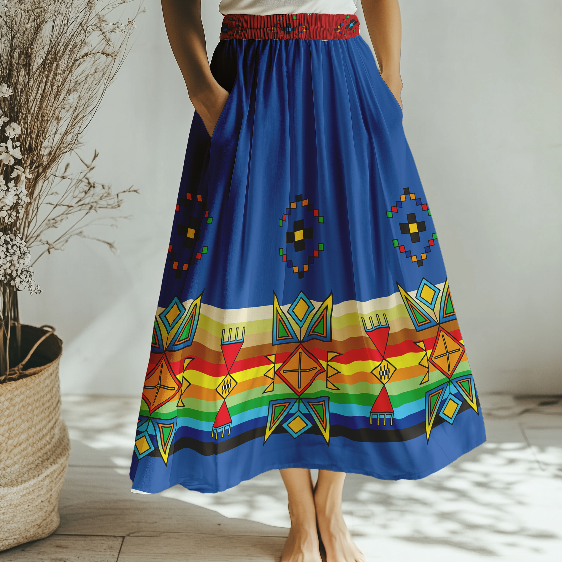 Beaded Starburst Skirt