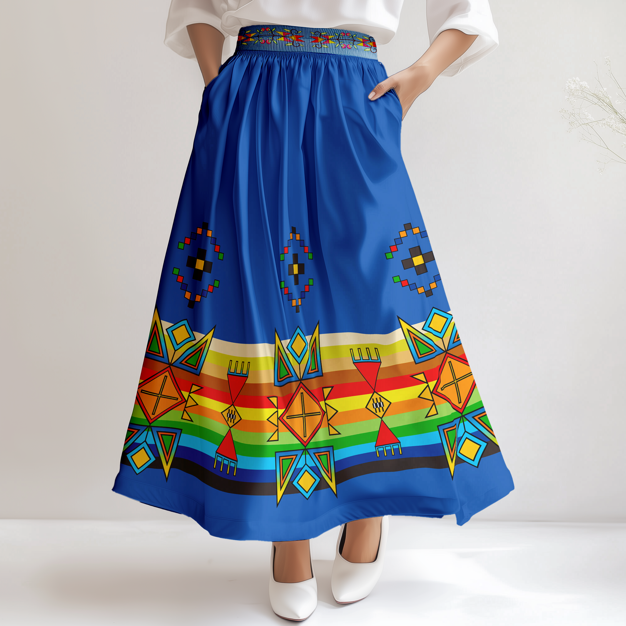 Beaded Starburst Skirt