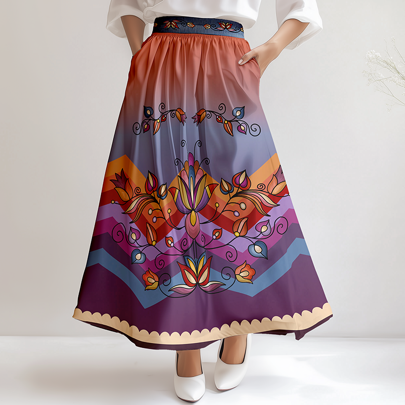 Ember Blossom Skirt