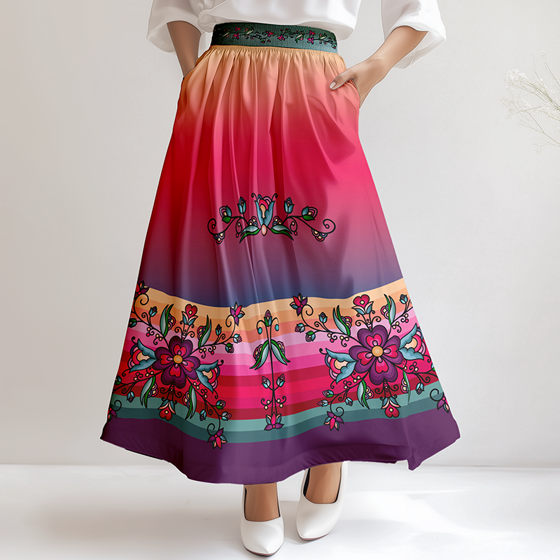 Amber Evening Garland Skirt