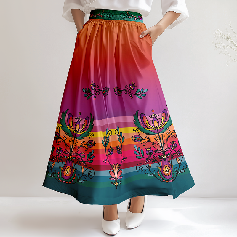 Cedar Wind Bloom Skirt