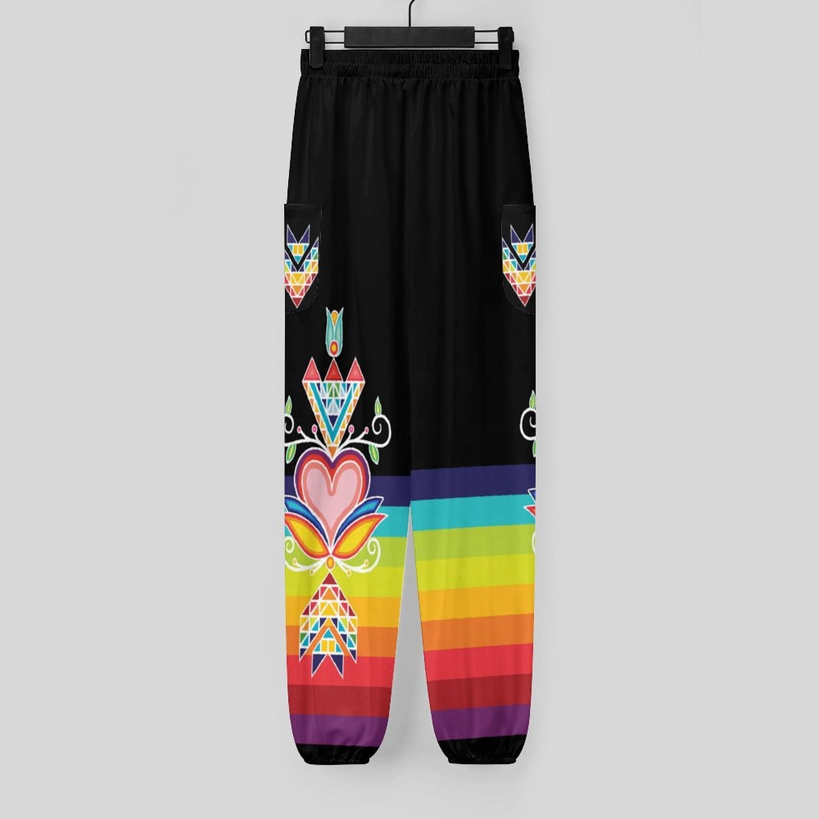 Montana Highlands Black Ribbon Joggers Sample