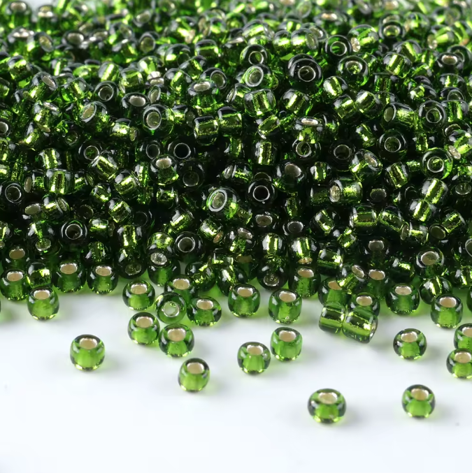 Seed Beads Size 11/0 - Sheer Garden