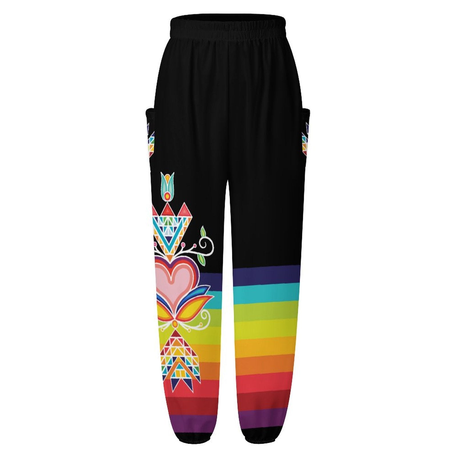 Montana Highlands Black Ribbon Joggers Sample