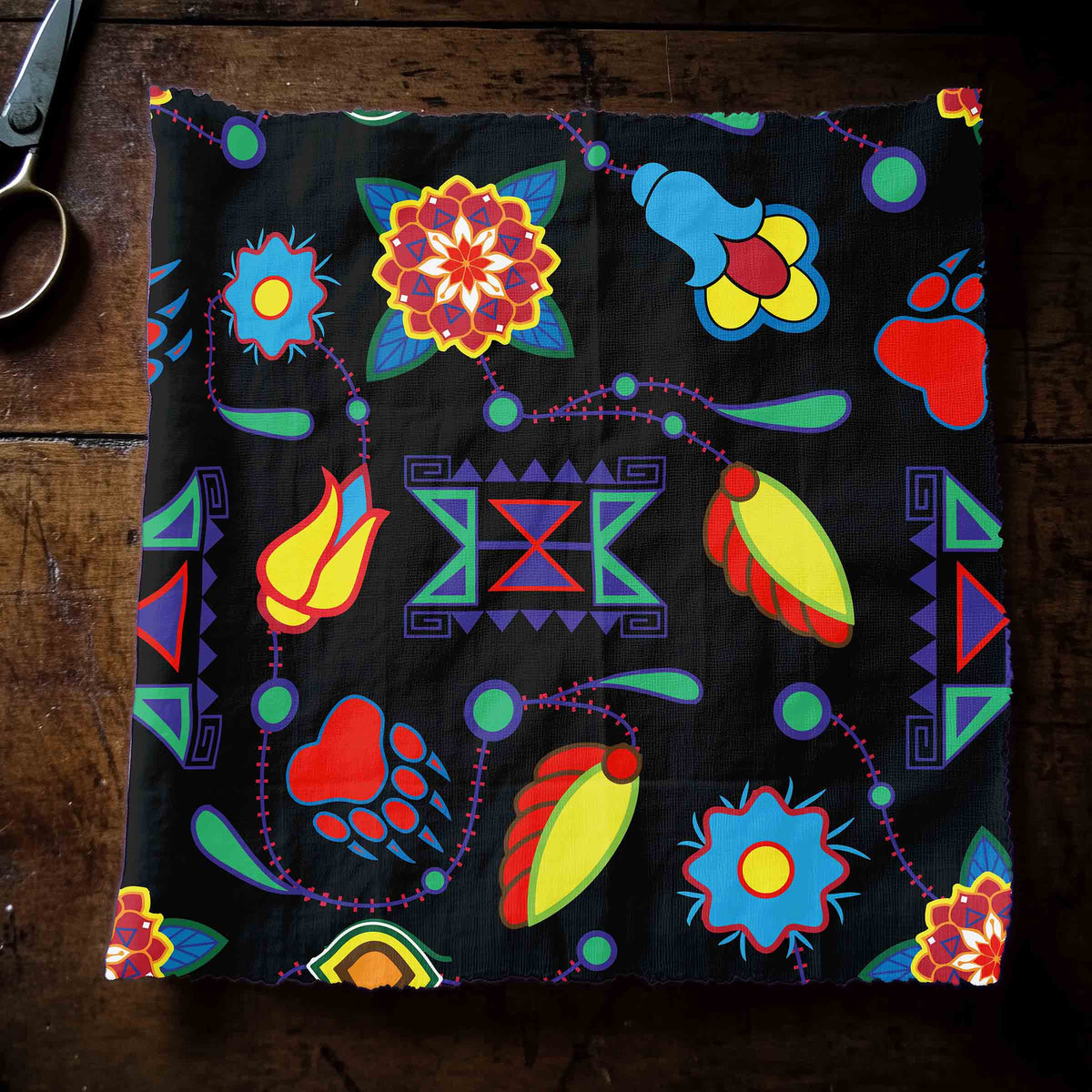 Bear Clan Floral Cotton Poplin