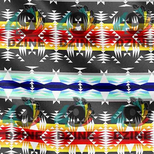 Between The Mountains Gray Cotton Poplin