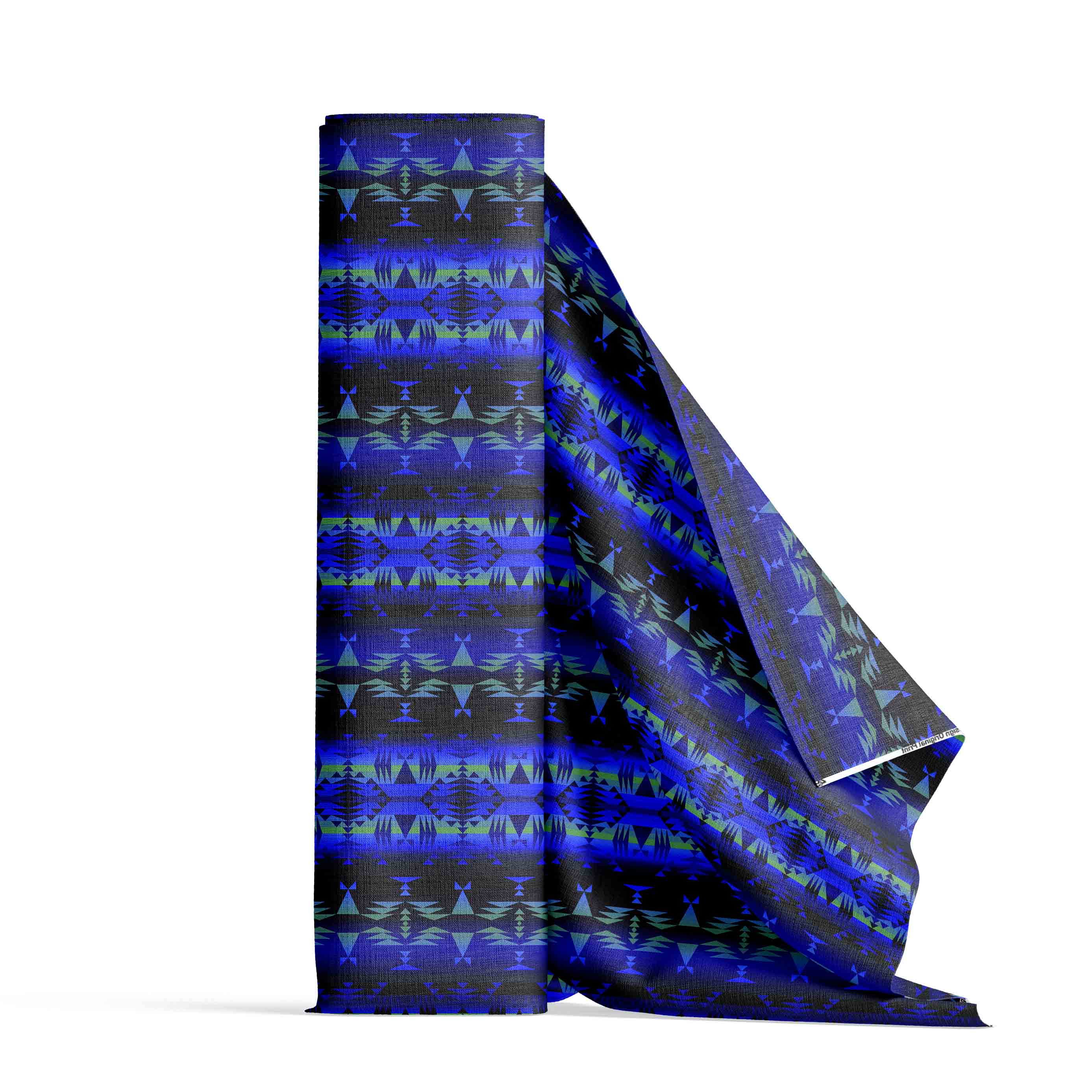 Between The Blue Ridge Mountains Cotton Poplin Fabric By the Yard
