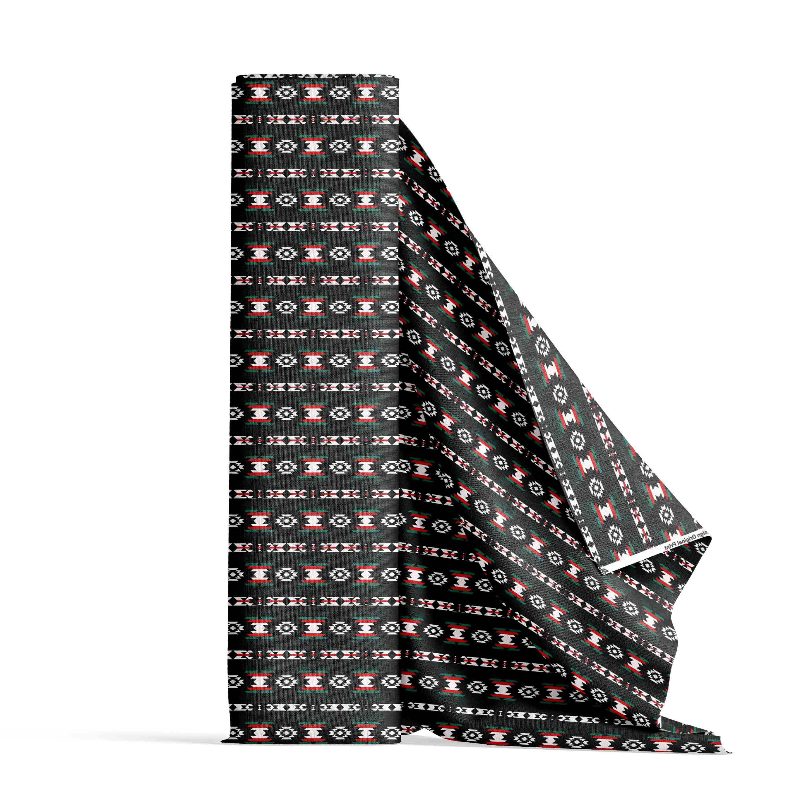 Cree Confederacy War Party Cotton Poplin Fabric