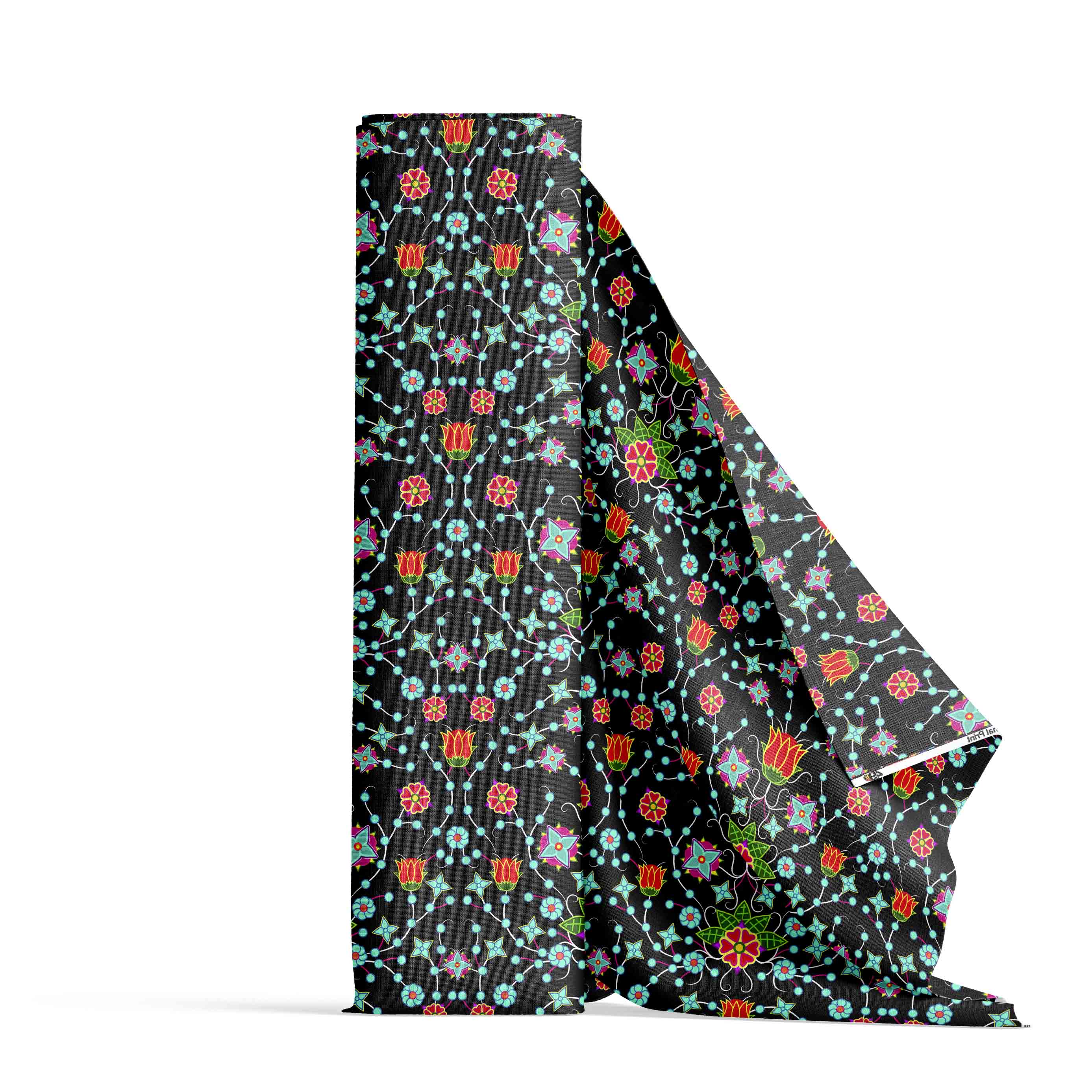 Floral Damask Upgrade Cotton Poplin Fabric By the Yard