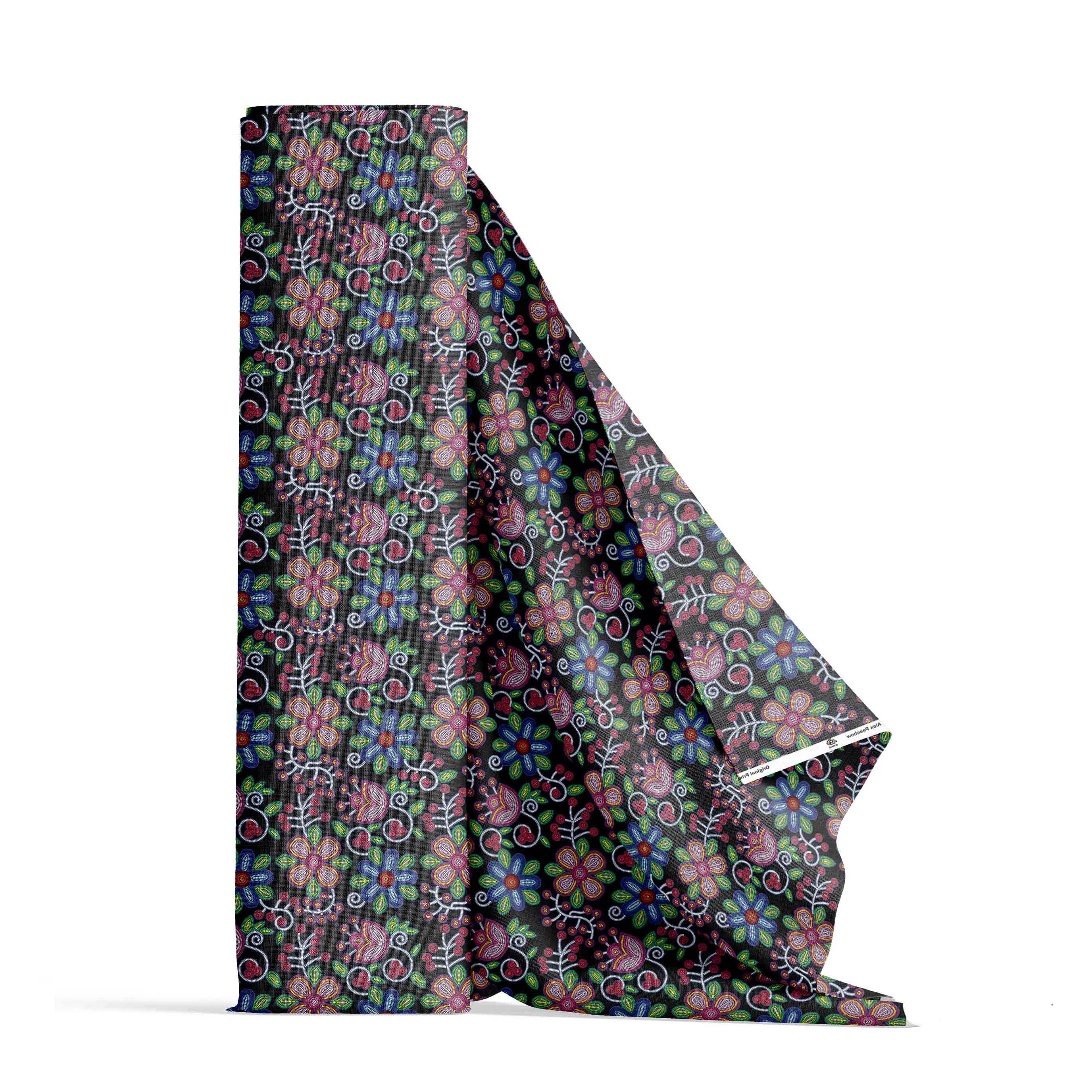 Midnight Garden Cotton Poplin Fabric By the Yard