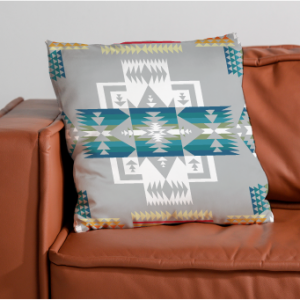 Geometric Throw Cushion