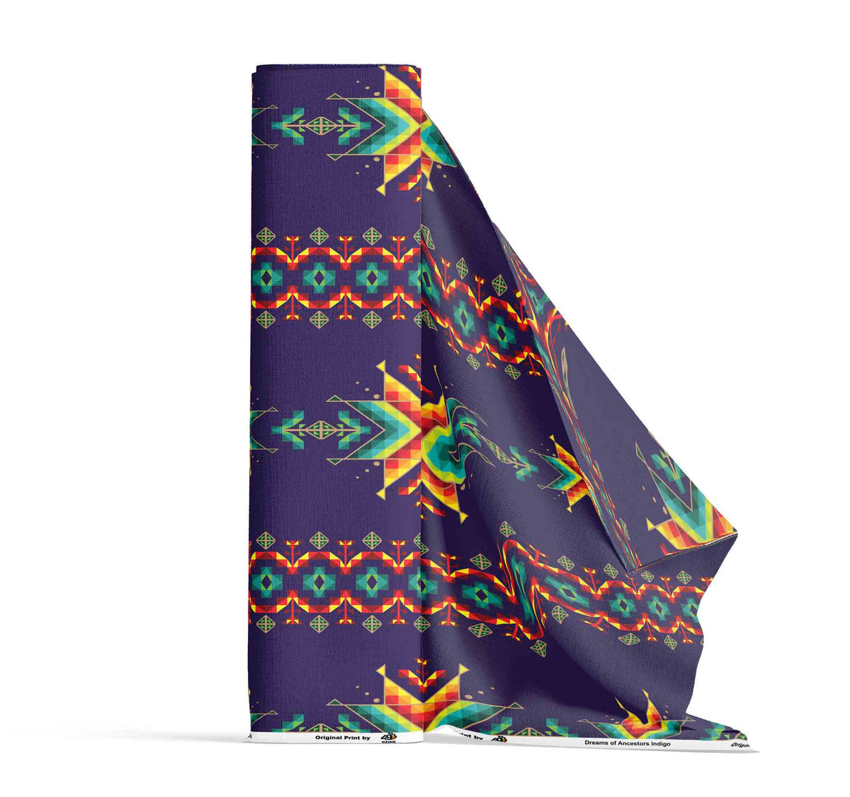 Dreams of Ancestors Indigo Cotton Poplin