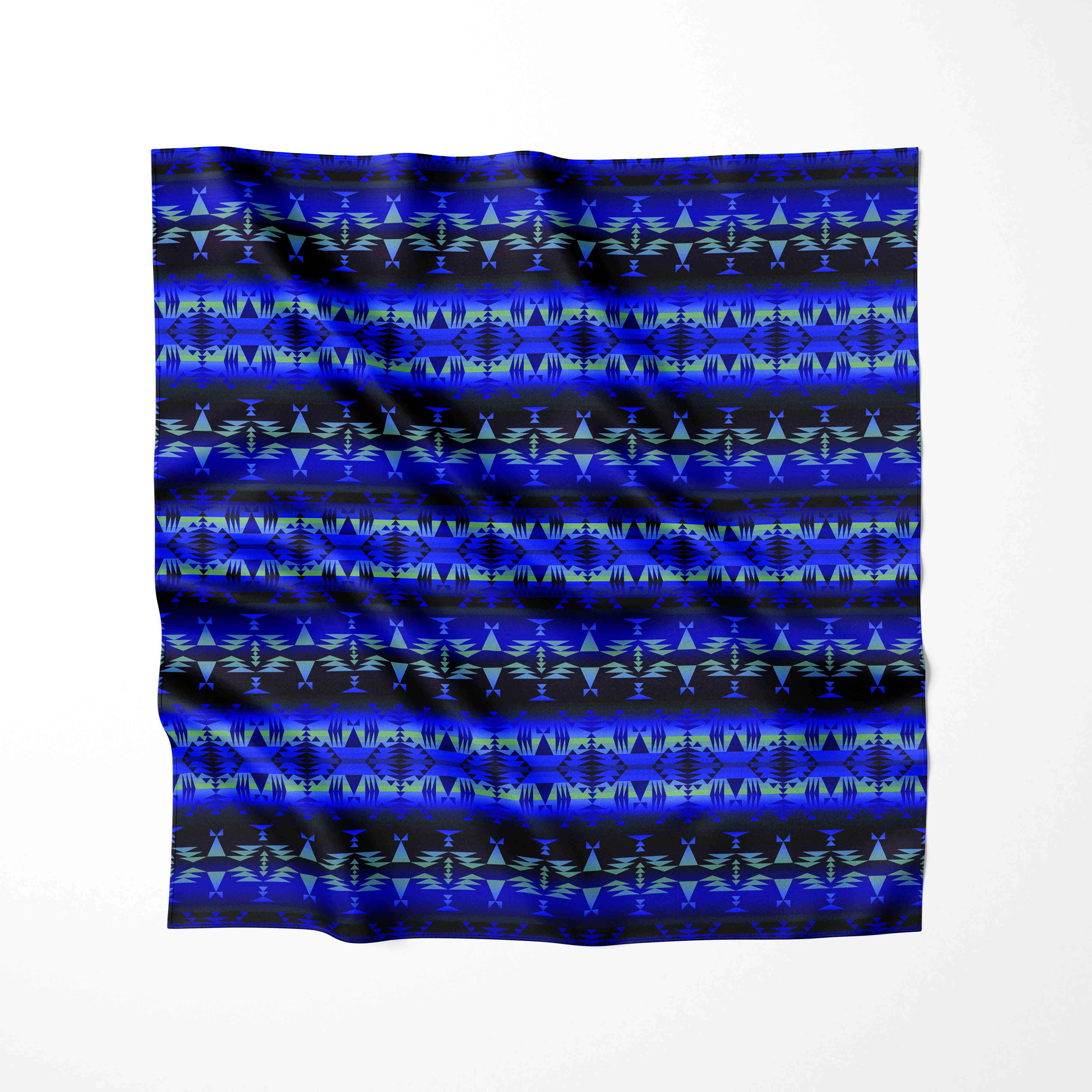 Between The Blue Ridge Mountains Cotton Poplin Fabric By the Yard