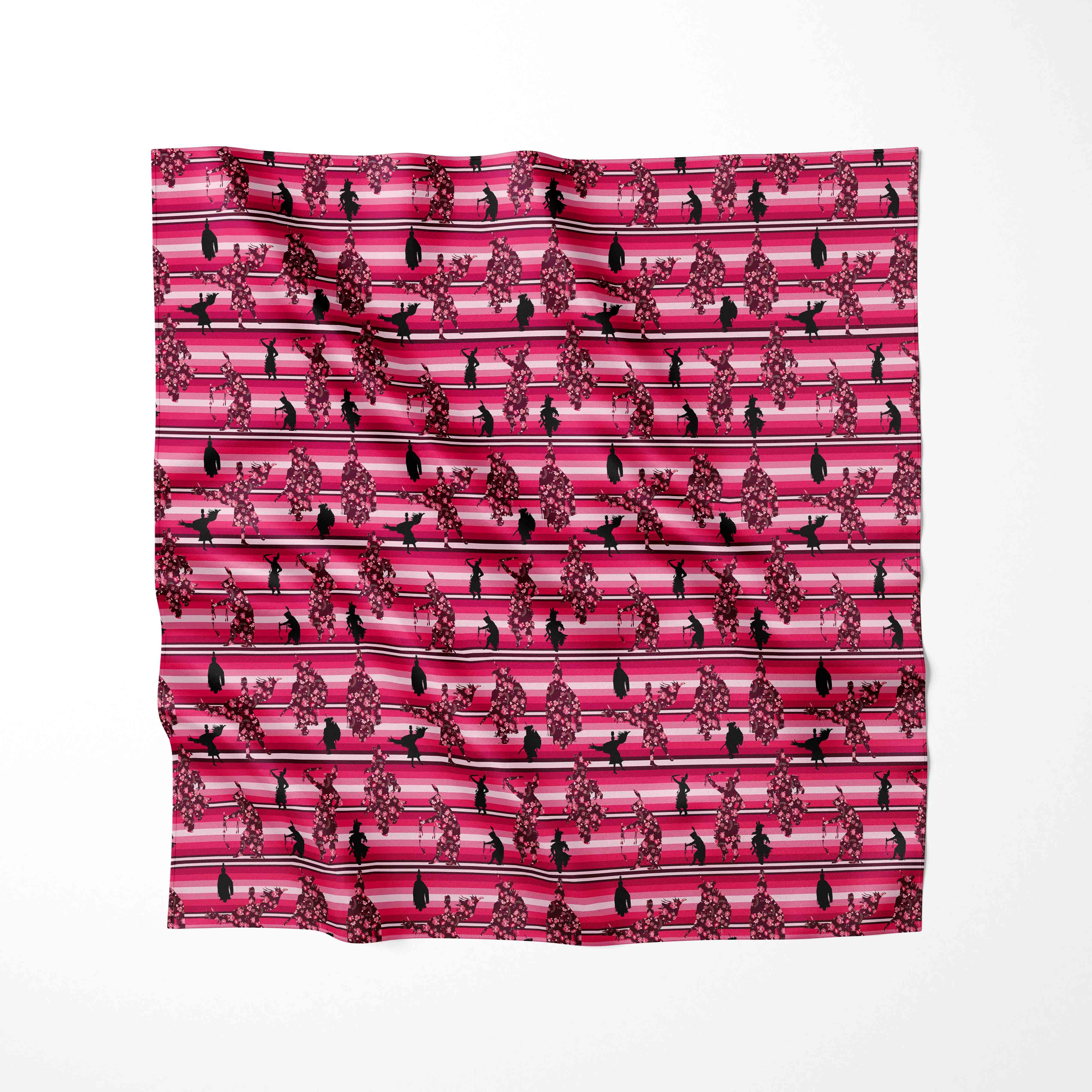 Dancers Floral Amour Cotton Poplin Fabric By the Yard