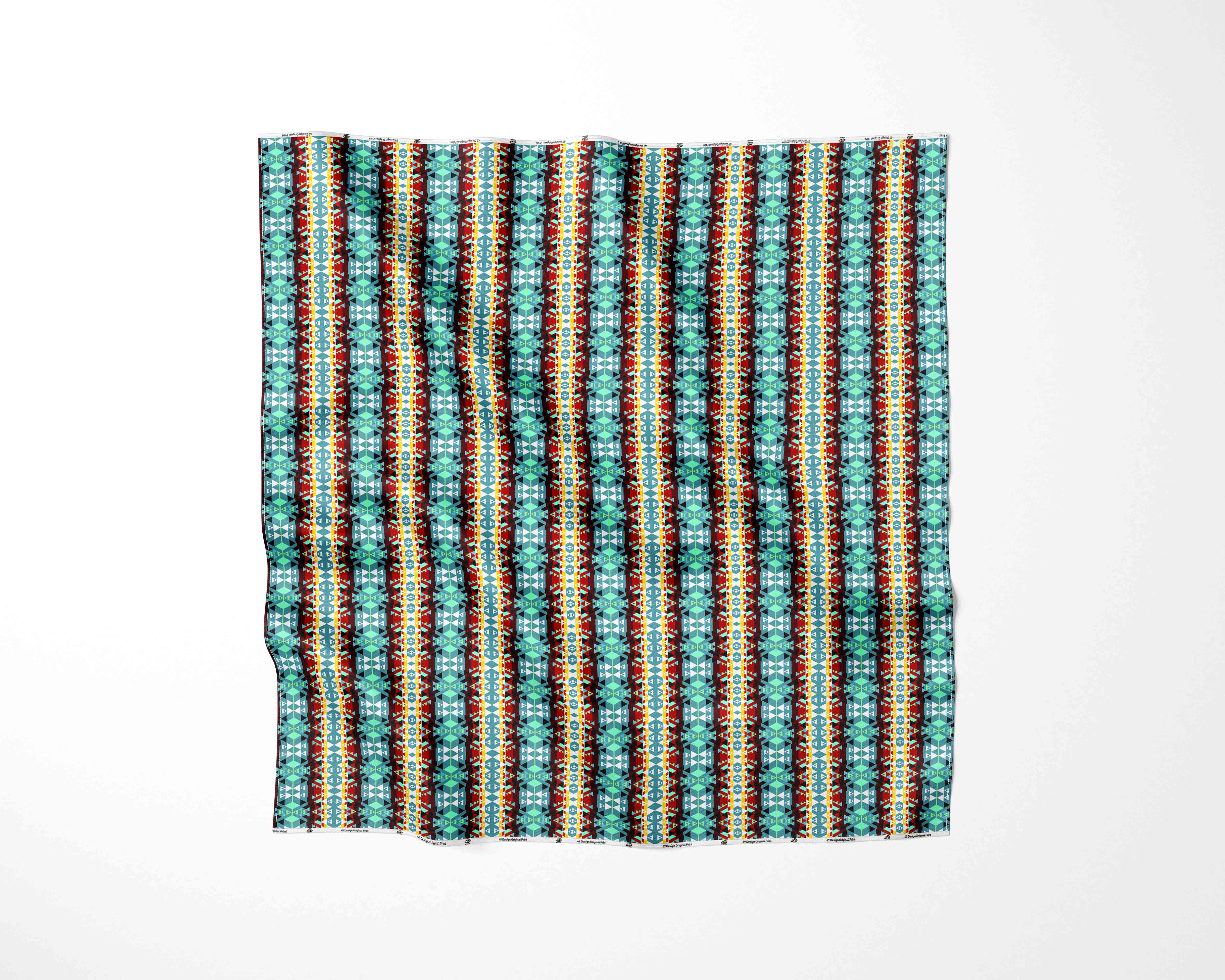 Writing on Stone Wheel Cotton Poplin Fabric