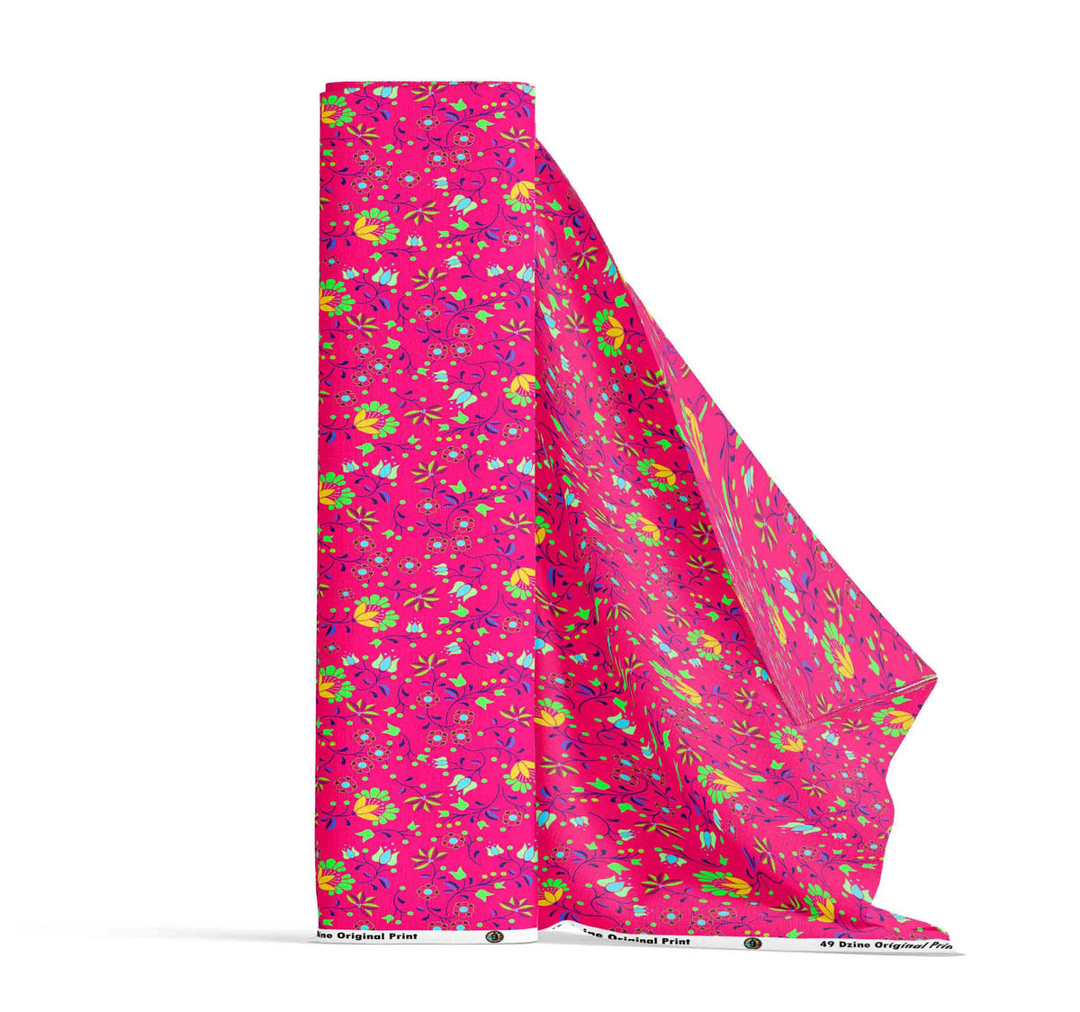 Fleur Indigine Rouge Cotton Poplin