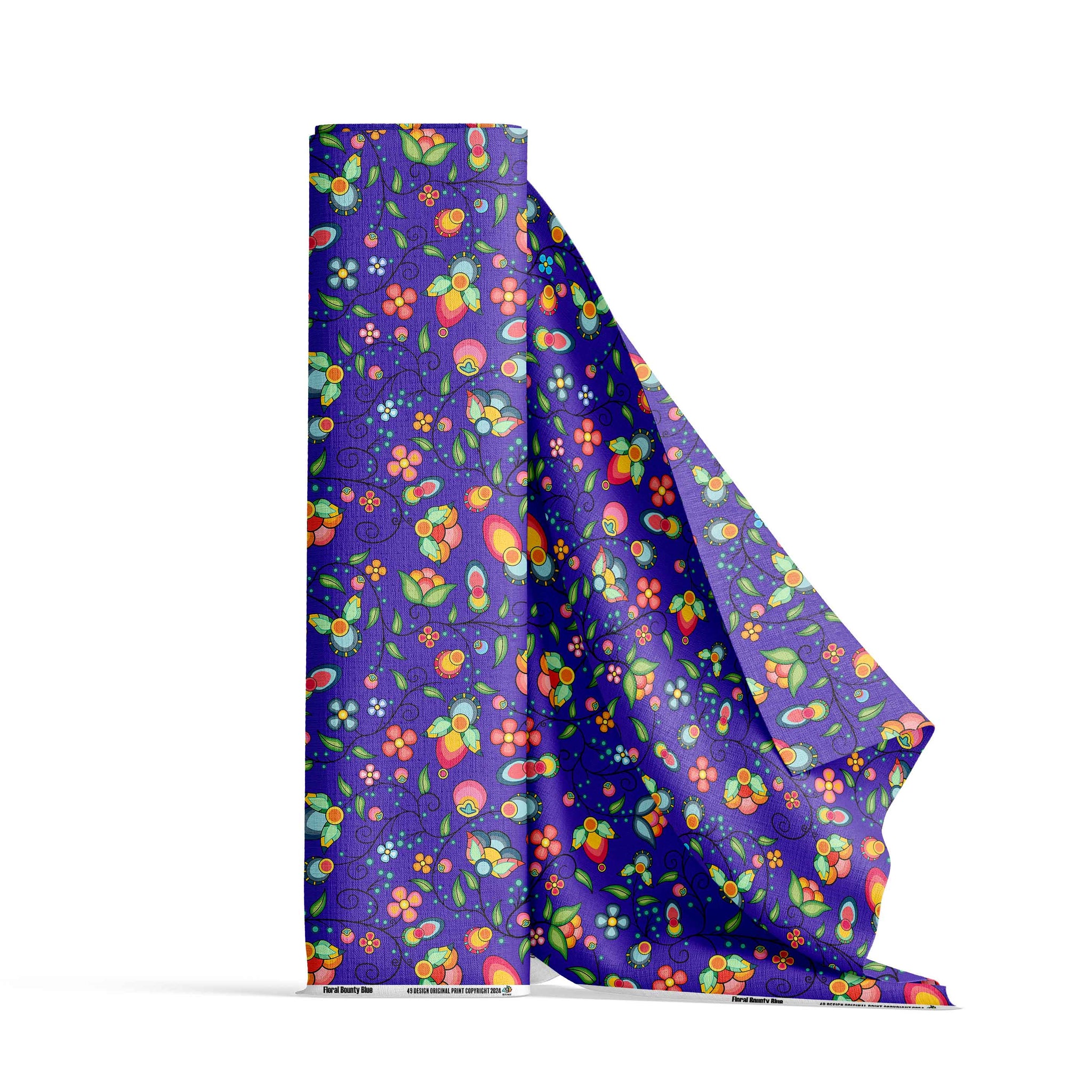 Floral Bounty White Hooded Blanket