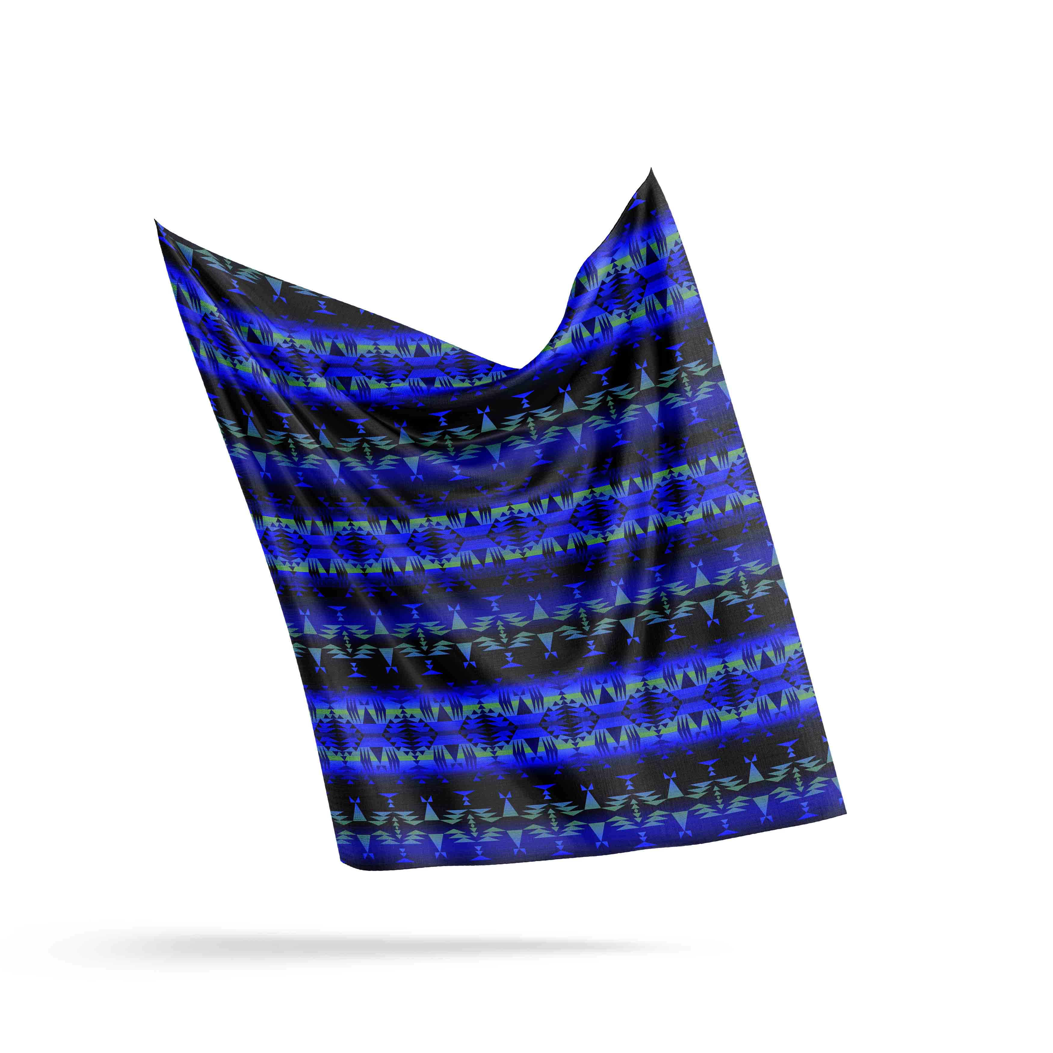 Between The Blue Ridge Mountains Cotton Poplin Fabric By the Yard