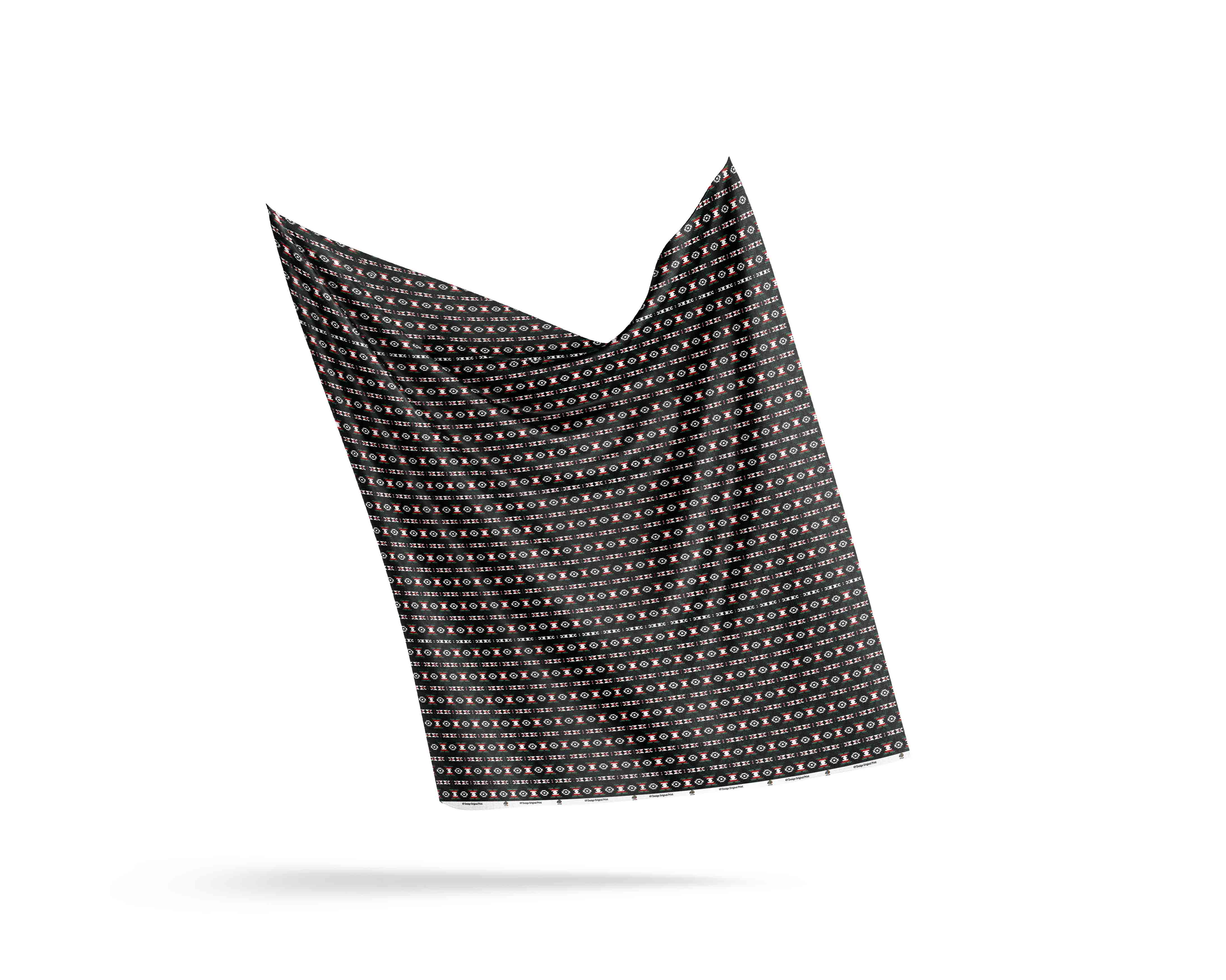 Cree Confederacy War Party Cotton Poplin Fabric