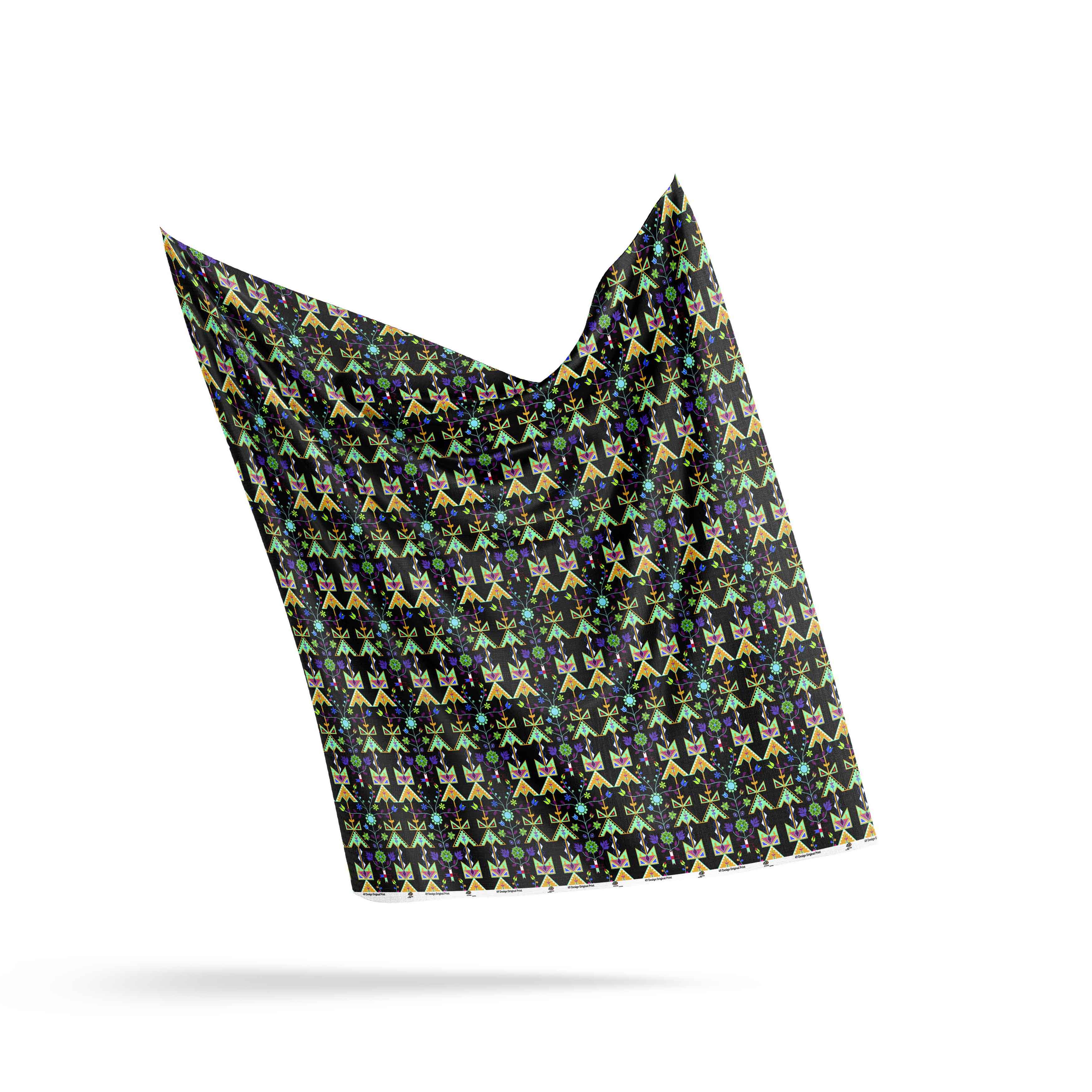Itaopi Black Cotton Poplin Fabric