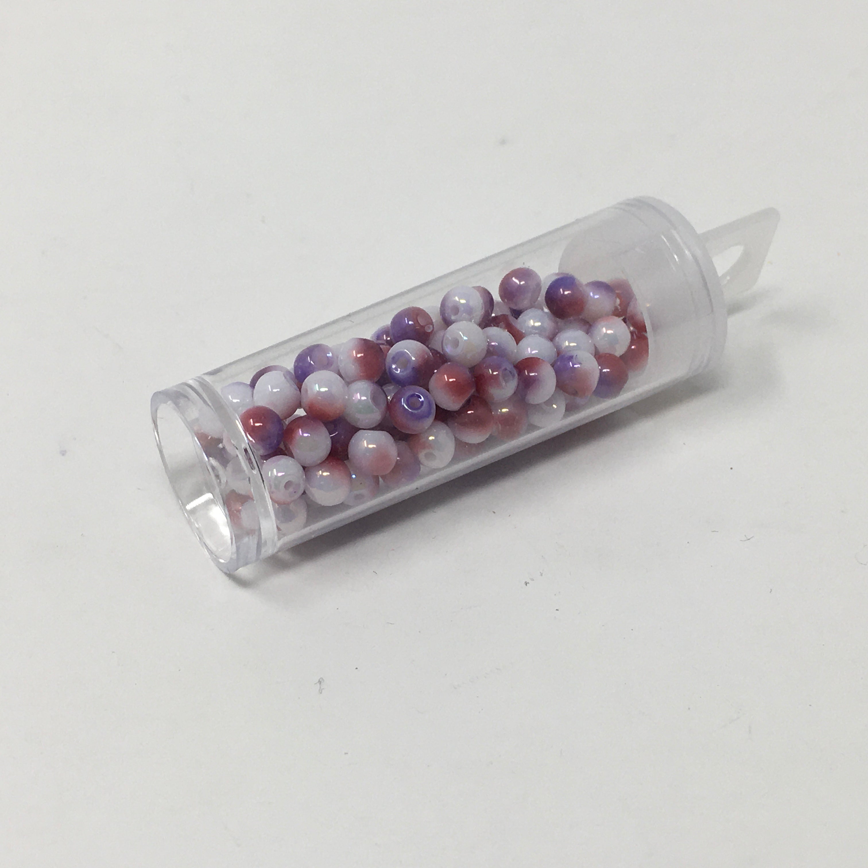 4mm Glass Seed Beads - Rubellite