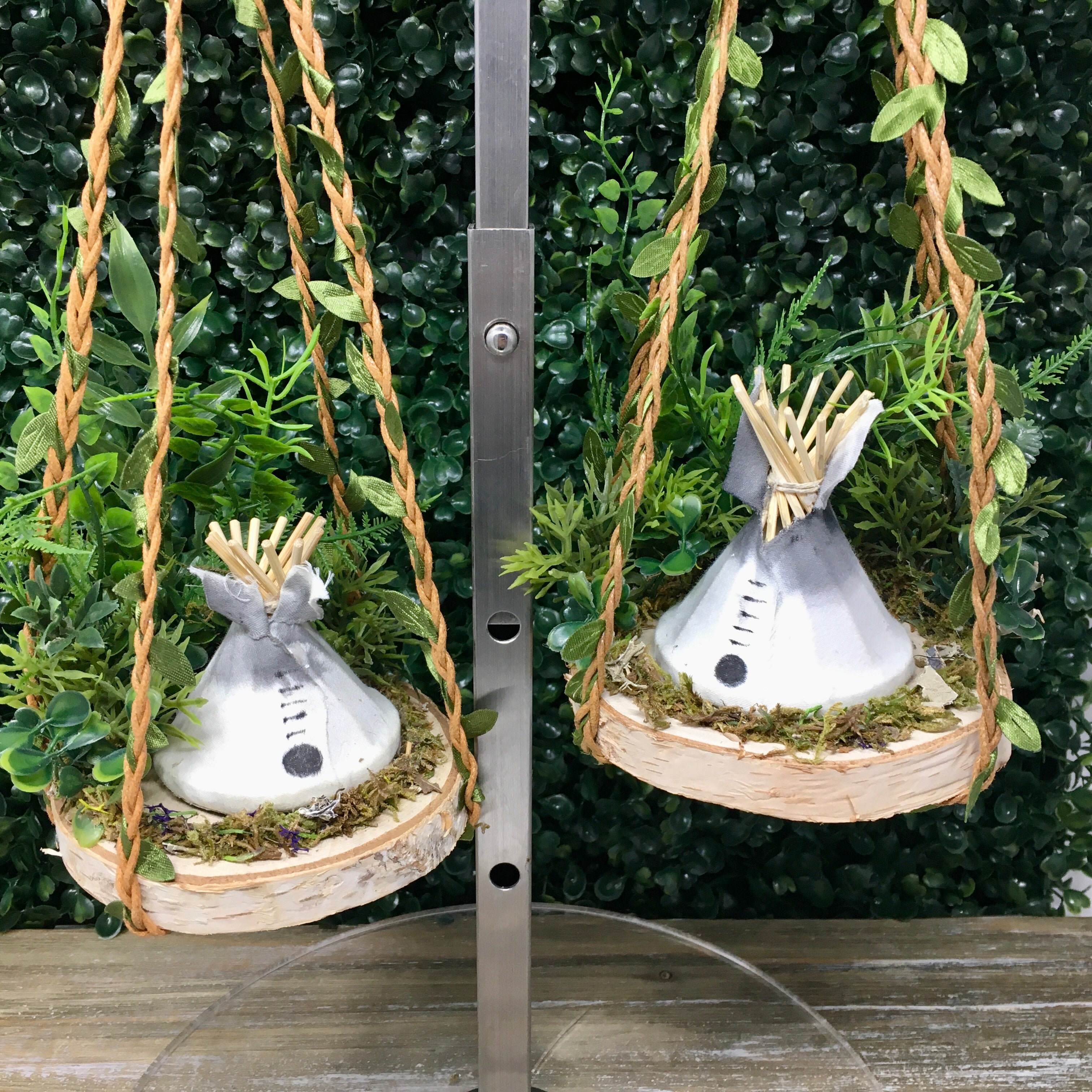 Geraldine Bekkattla Hanging Tipi Set