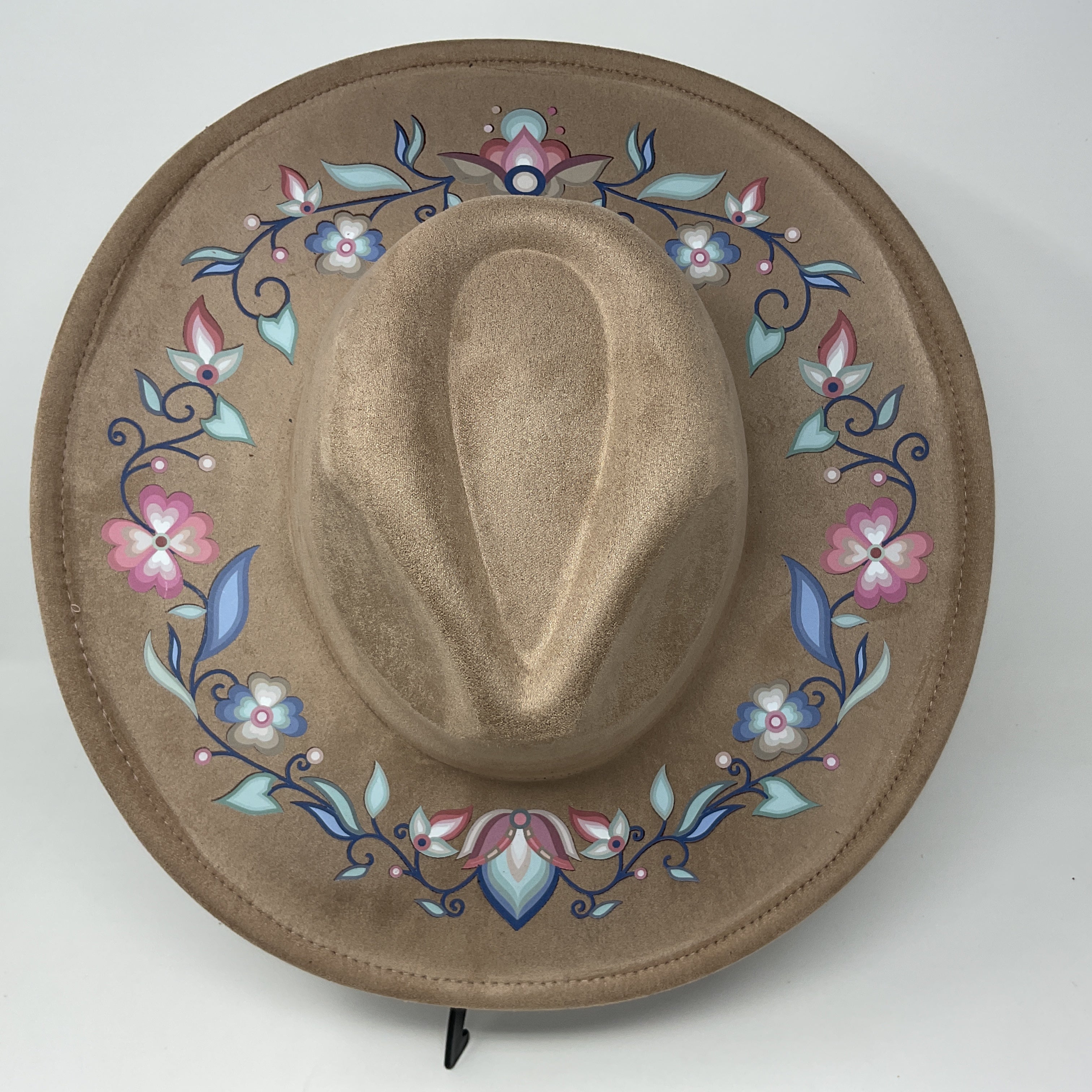 Frostfall Radiance No Stroke Fedora Hat