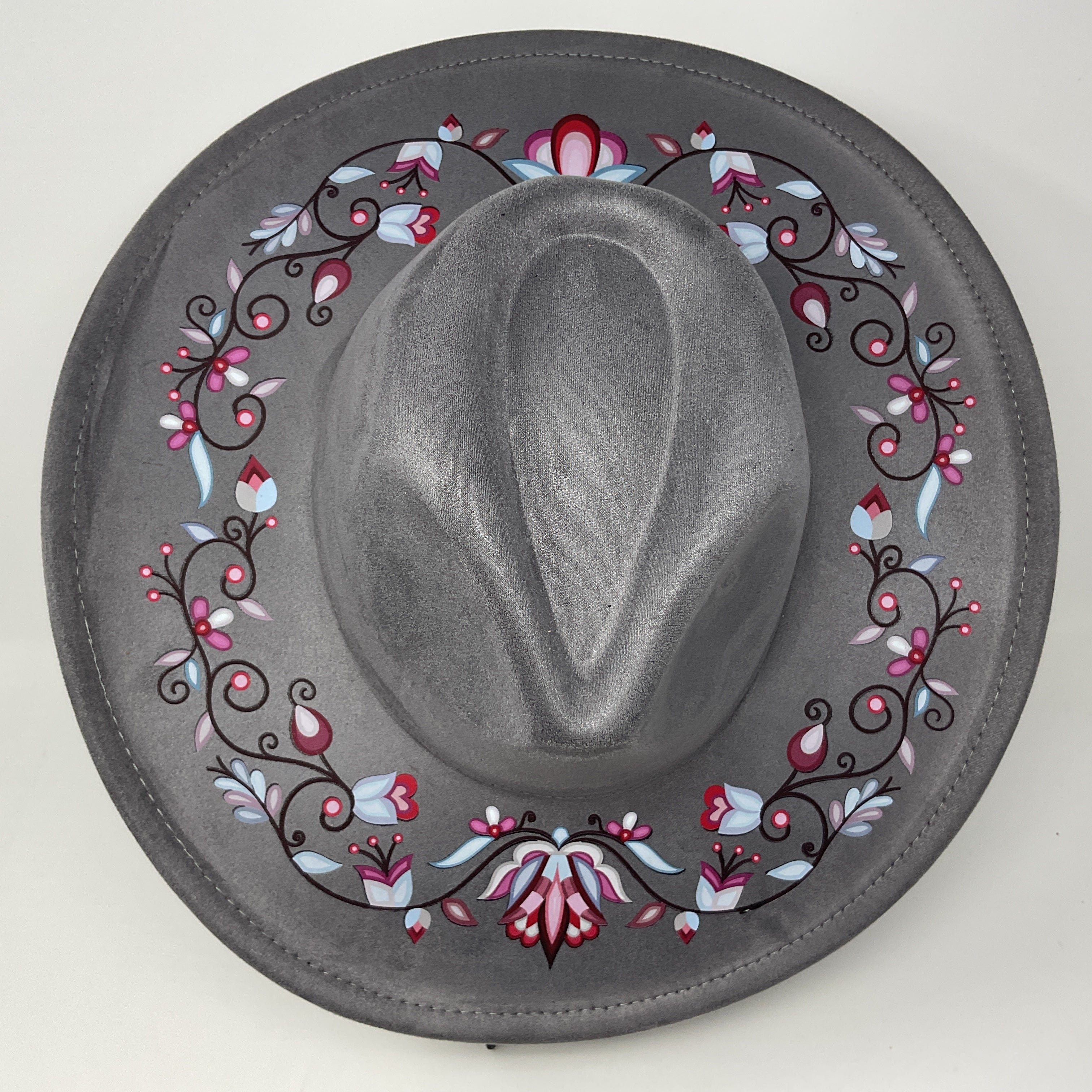 Winter Roseblush No Stroke Fedora Hat