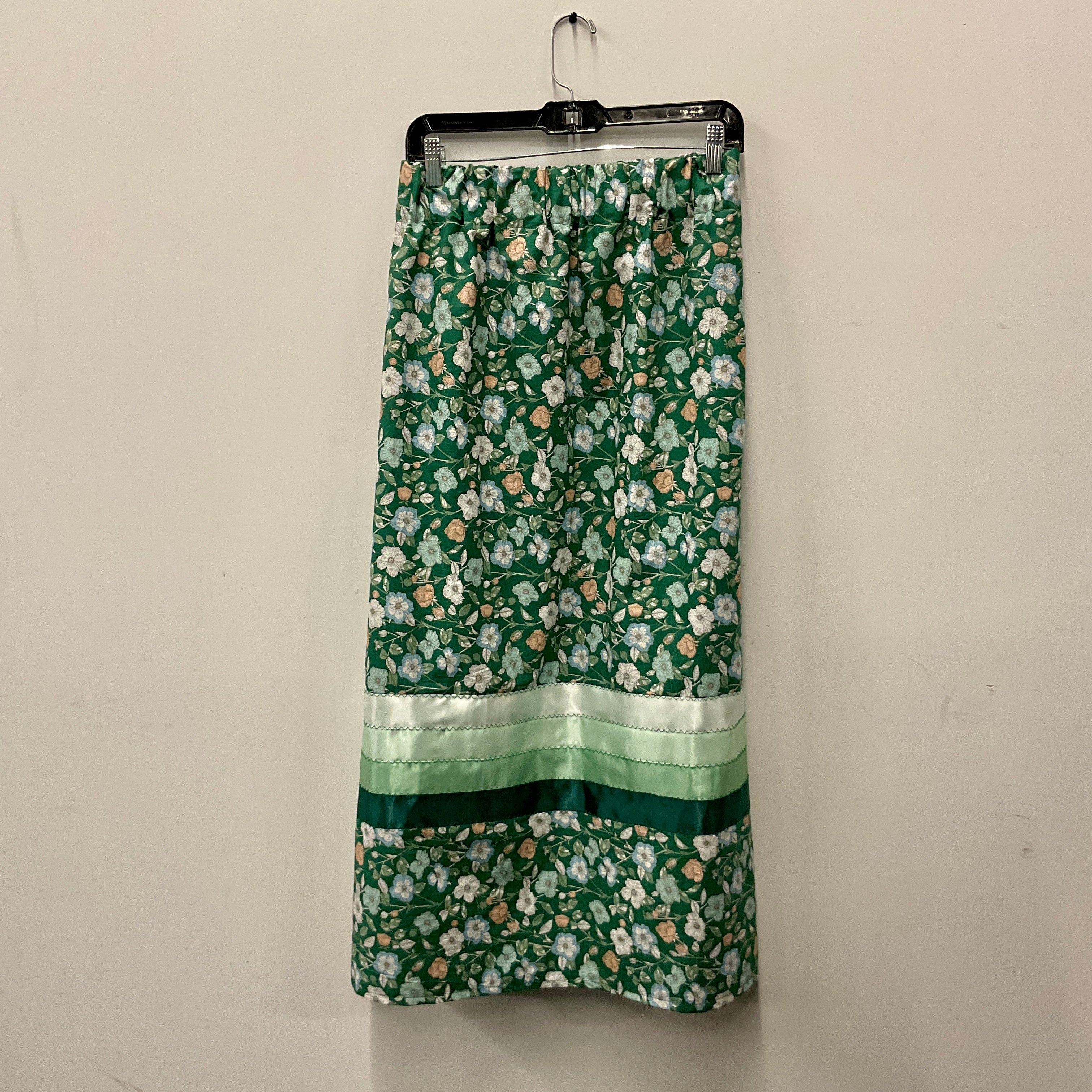 Handmade Green Ombré Ribbon Skirt