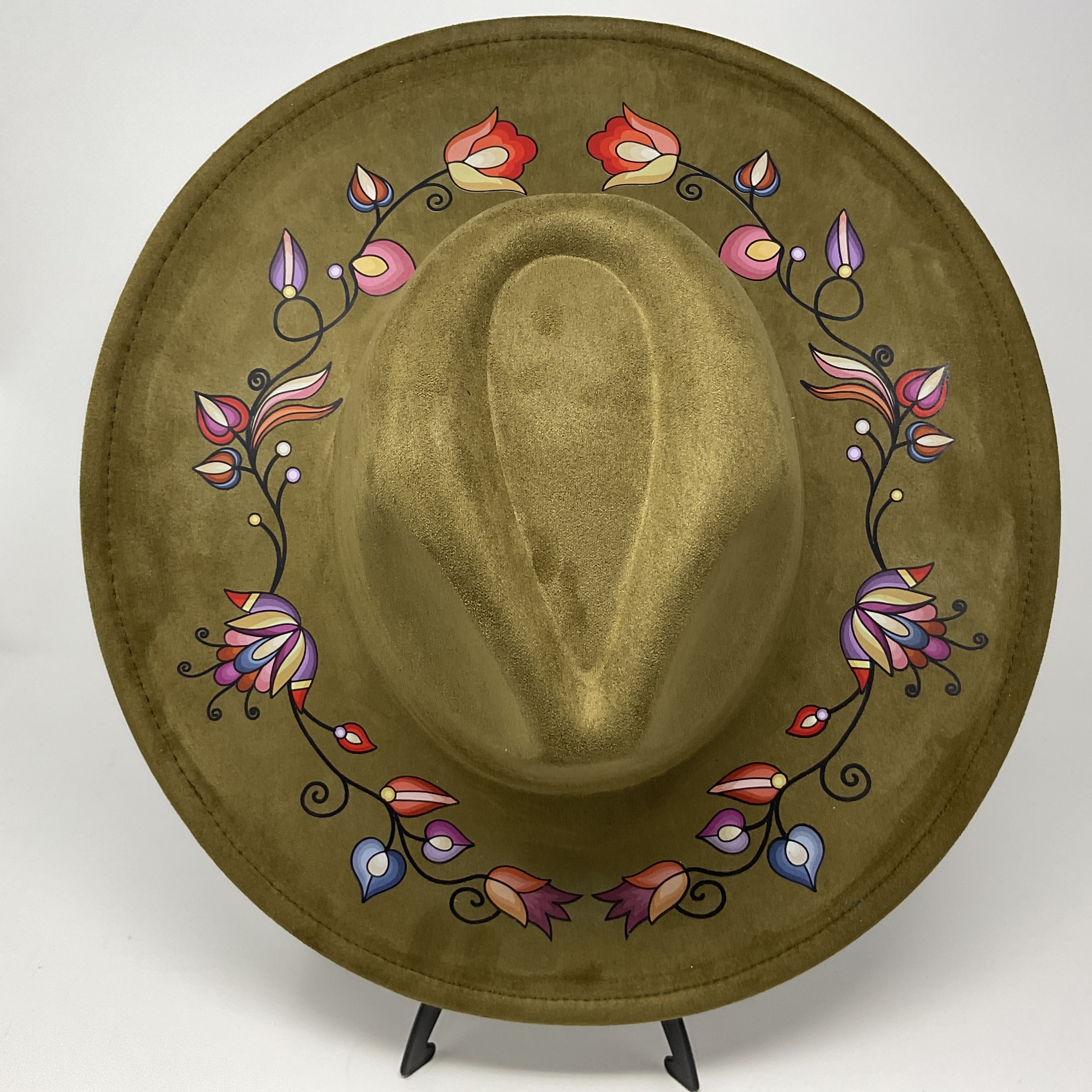 Ember Blossom Trail Fedora Hat