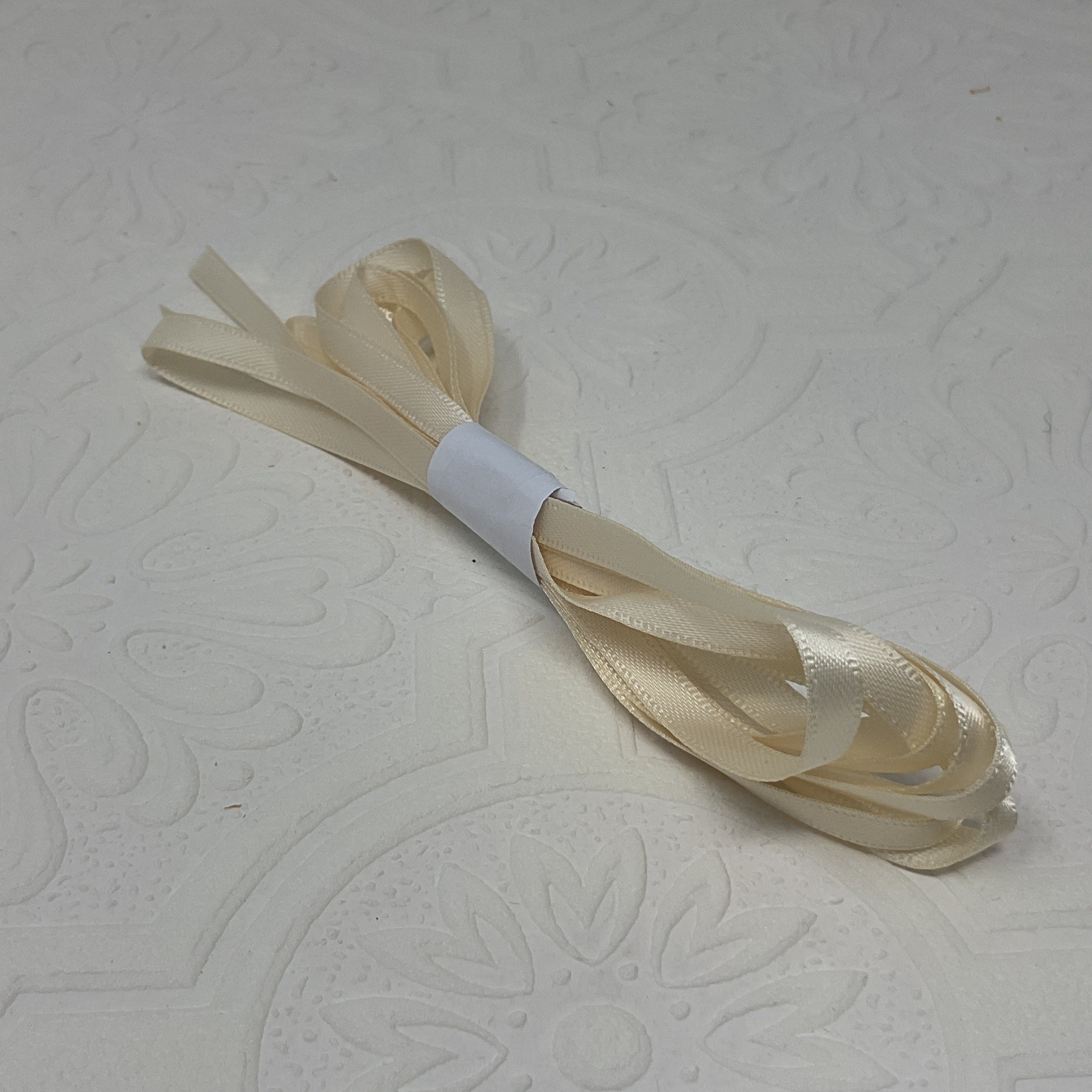 Ribbon Bundle: Cream Quarter Inch