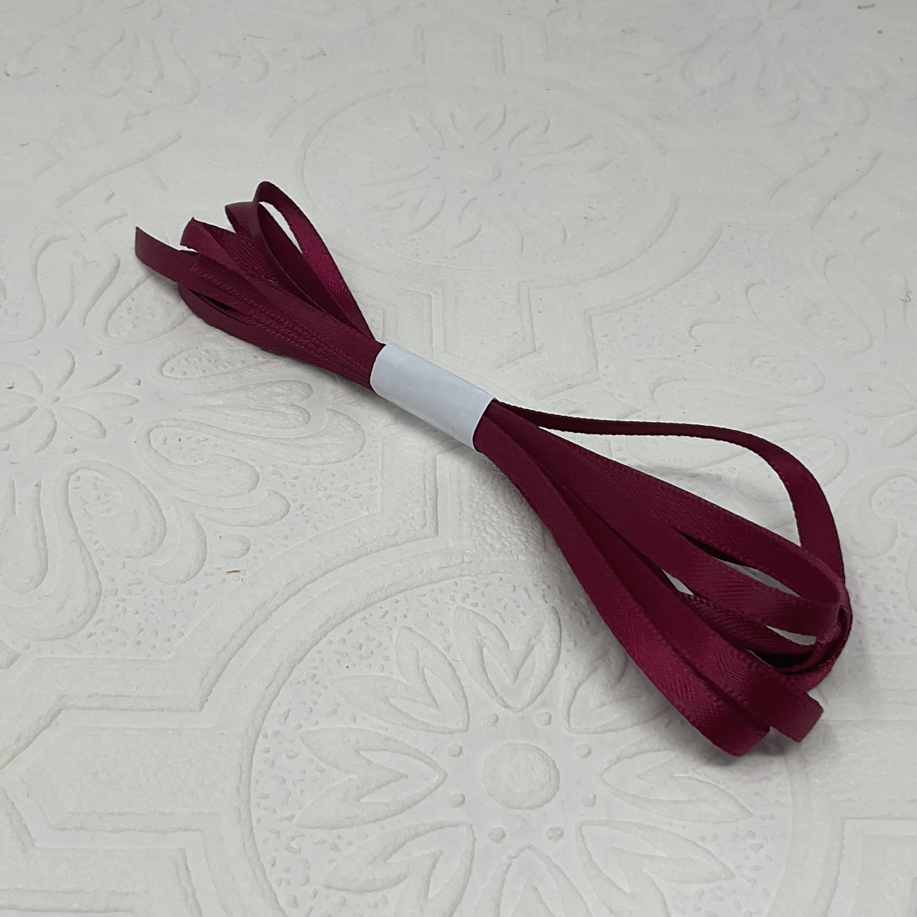 Ribbon Bundle: Wine Quarter Inch