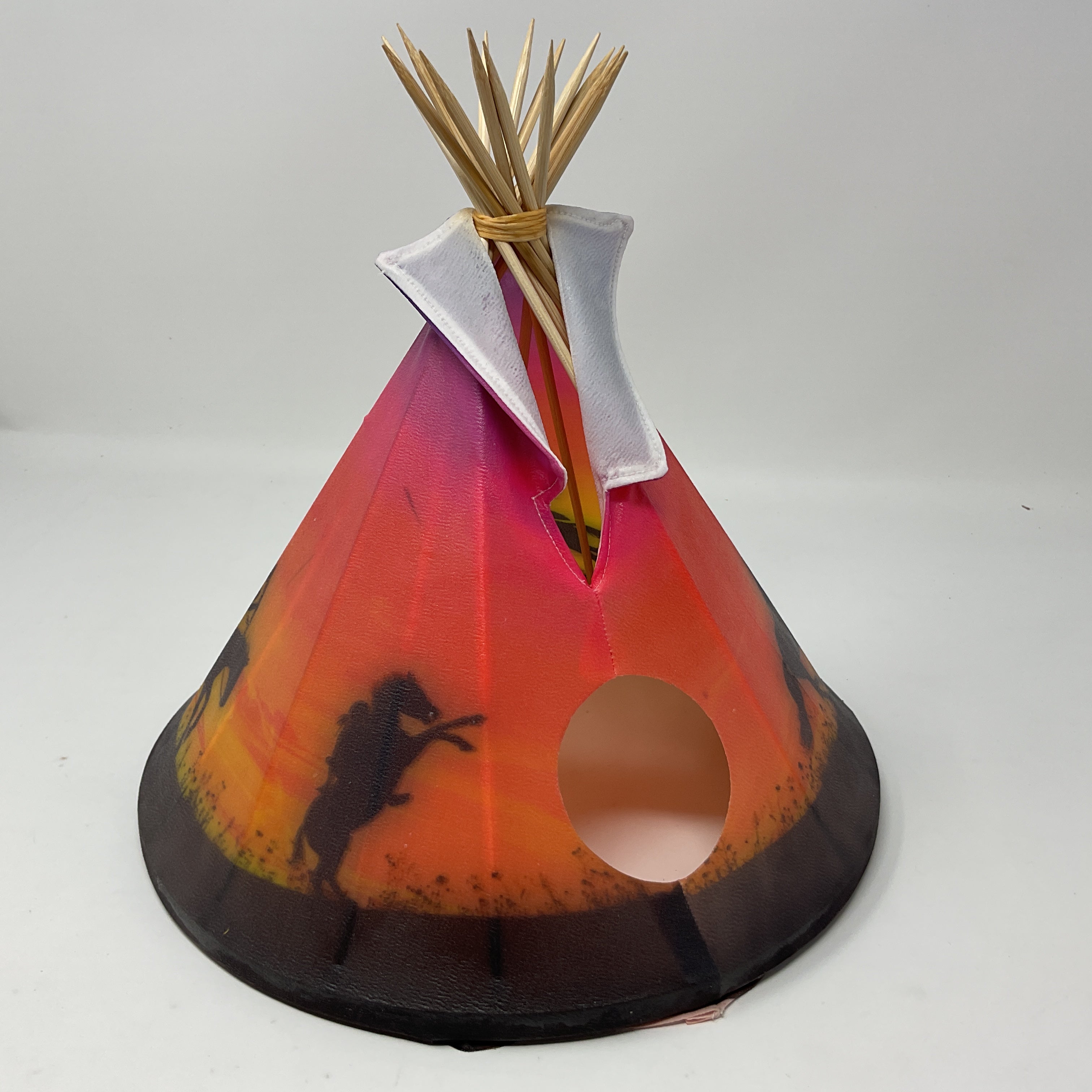 Handmade Small Tipi Desk Lamp