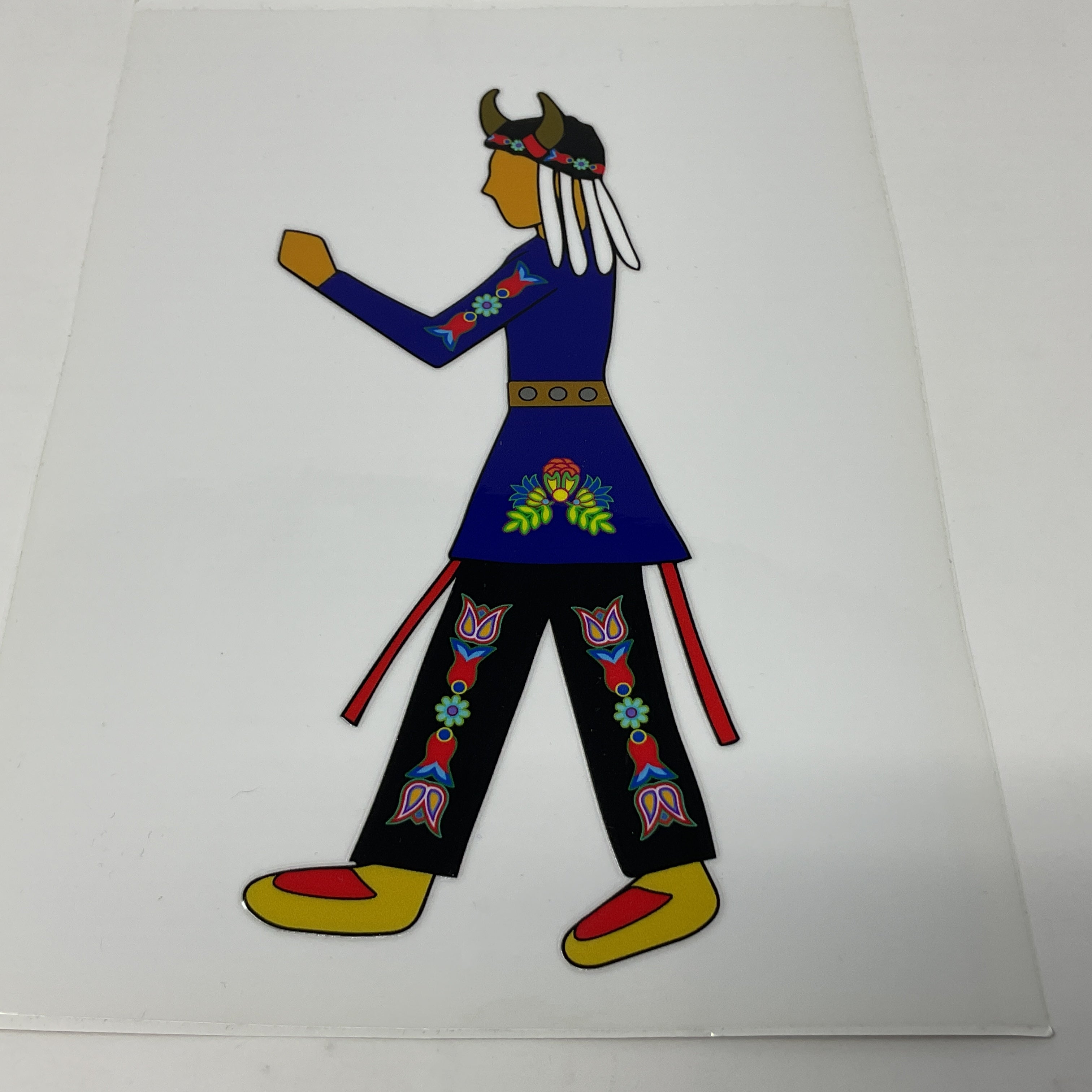 Warrior UV Sticker