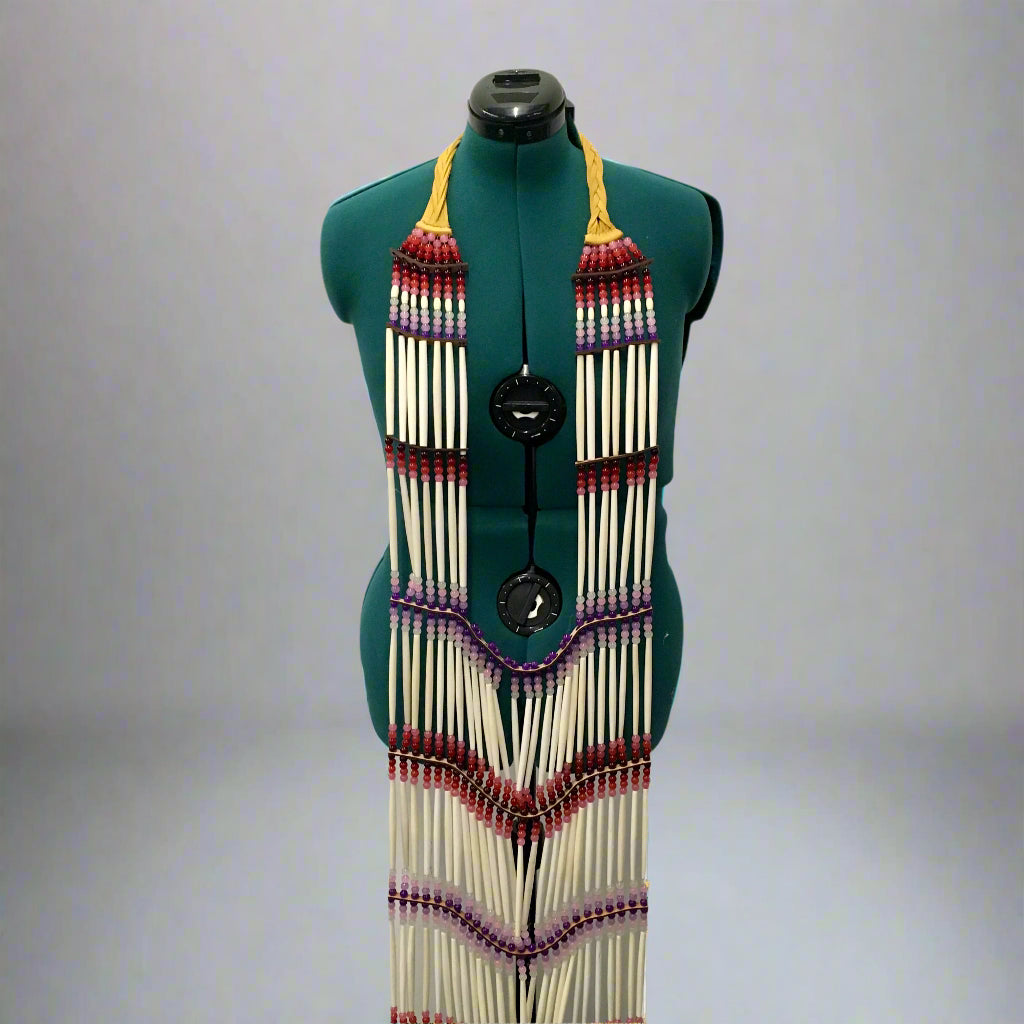 Handmade Red & Purple Breastplate