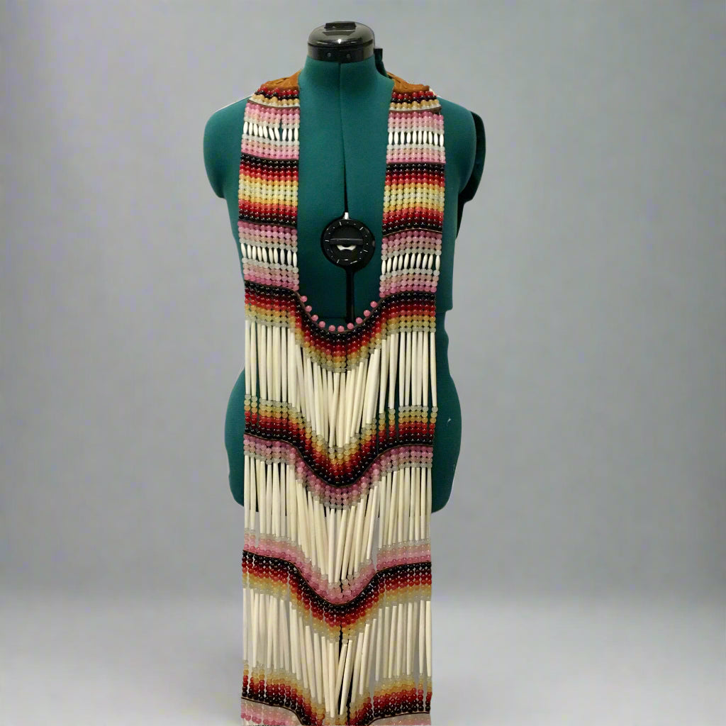 Handmade Fire Colours & Pink Breastplate