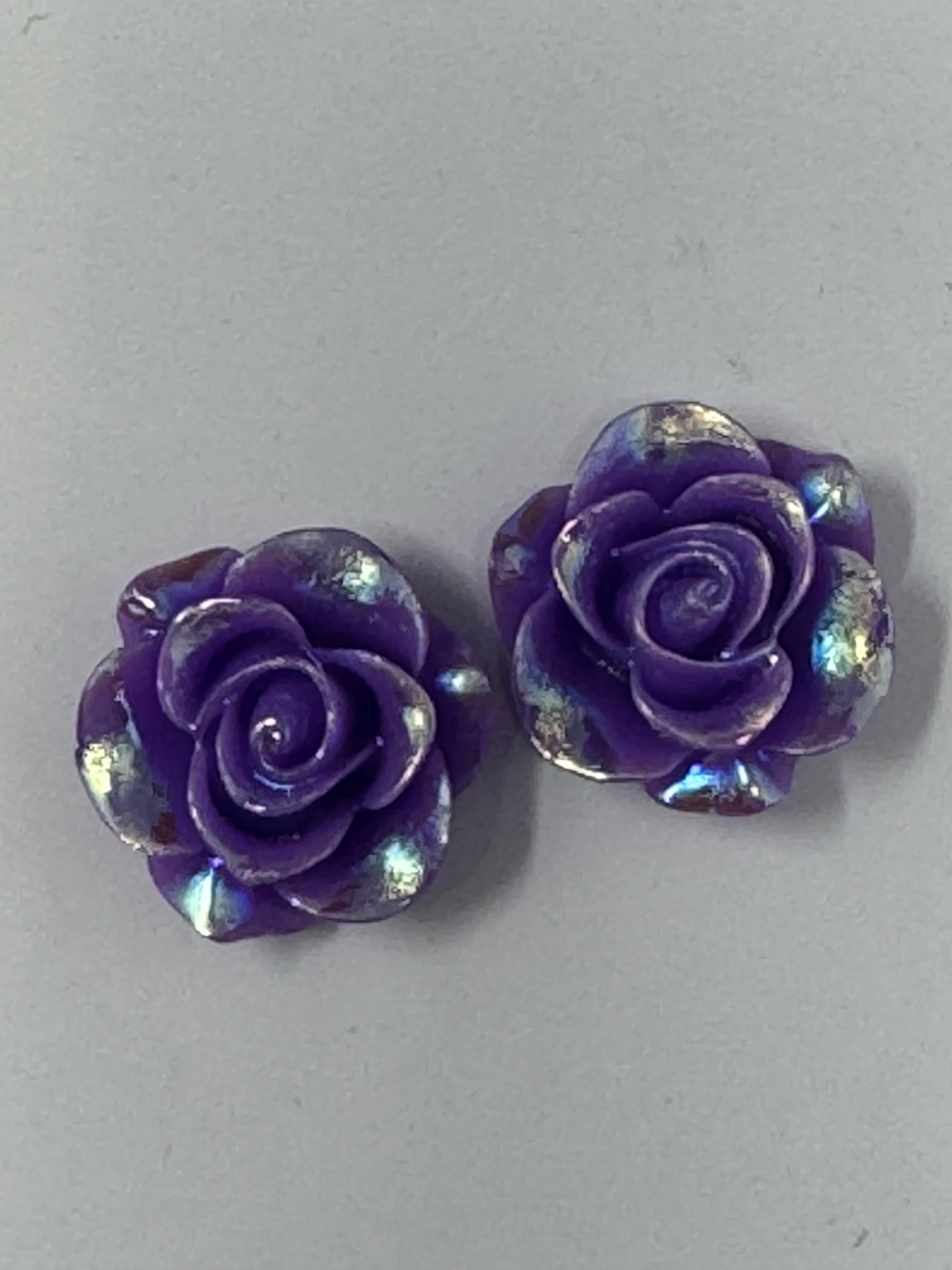 Rhinestone Earring Center Pair