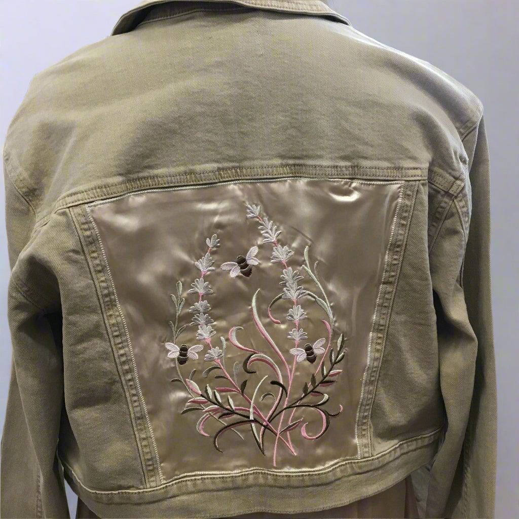 Ribbon Jacket with Embroidery