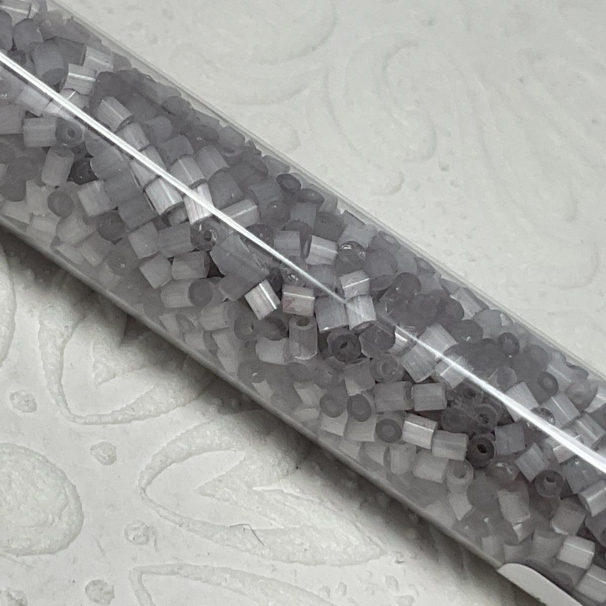 2mm Size 11/0 24g tube Cylindica Seed Beads Gravel