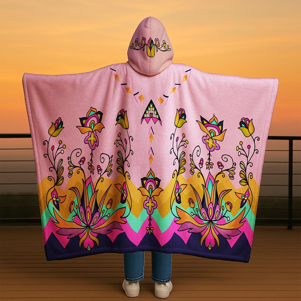 Sweetgrass Emberlight Hooded Blanket