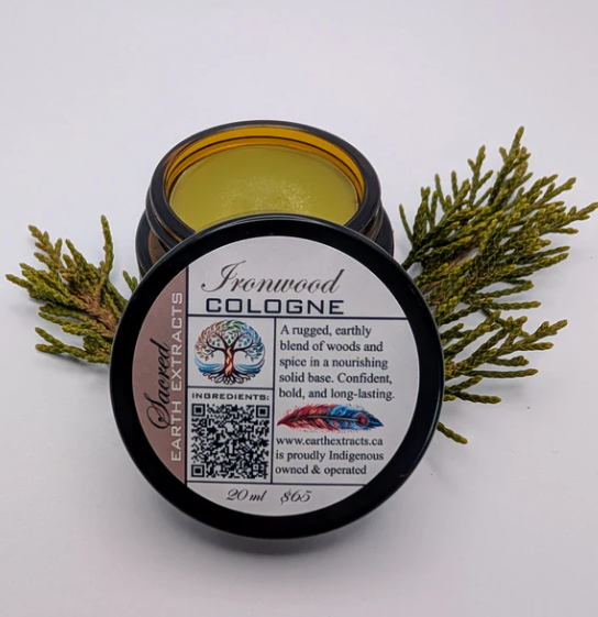 Sacred Earth Extracts Ironwood Solid Bison Cologne