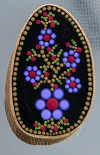 Dana Lisa Joy Wood Slice Magnets