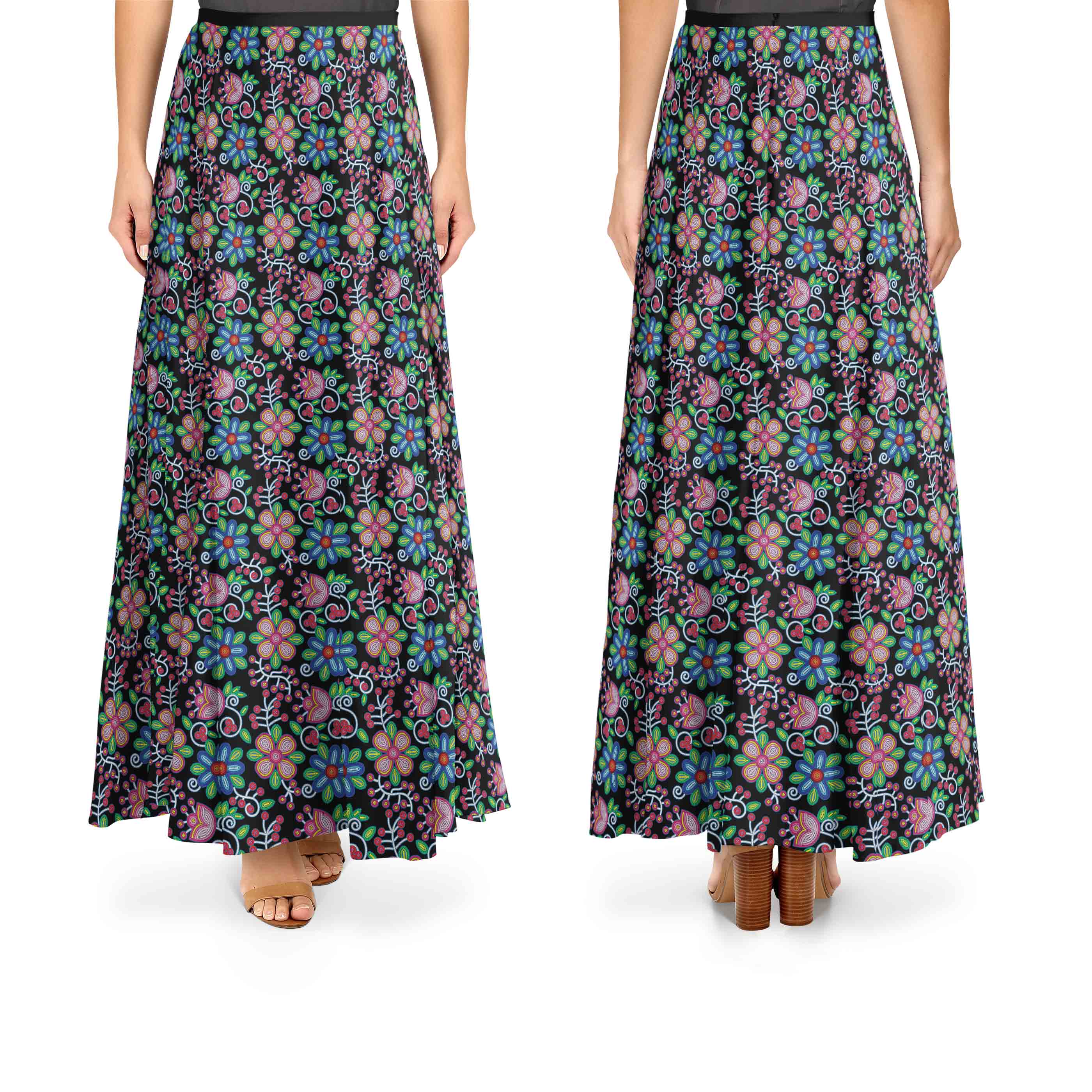 Midnight Garden Cotton Poplin Fabric By the Yard
