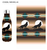 Geometric Water Bottle